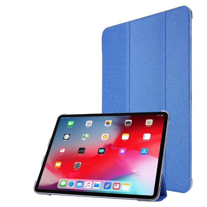 König Design Tablet-Hülle Apple iPad Pro 12.9 (2020) Schutzhülle für Apple iPad Pro 12.9 (2020) Tablethülle Schutztasche Cover Standfunktion Dunkelblau