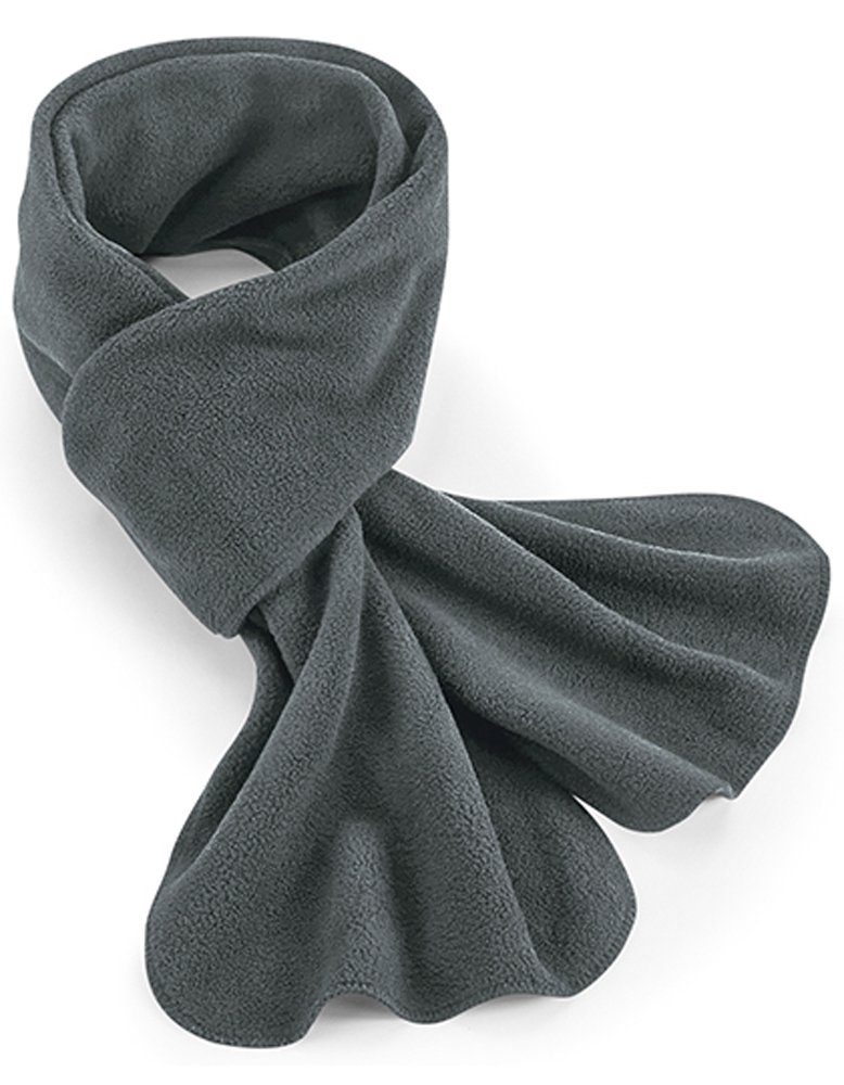 Scarf, Ultra-Thermostoff Modescout Stadler Fleeceschal Schal Grey Steel Winter Polyester, Recycelter