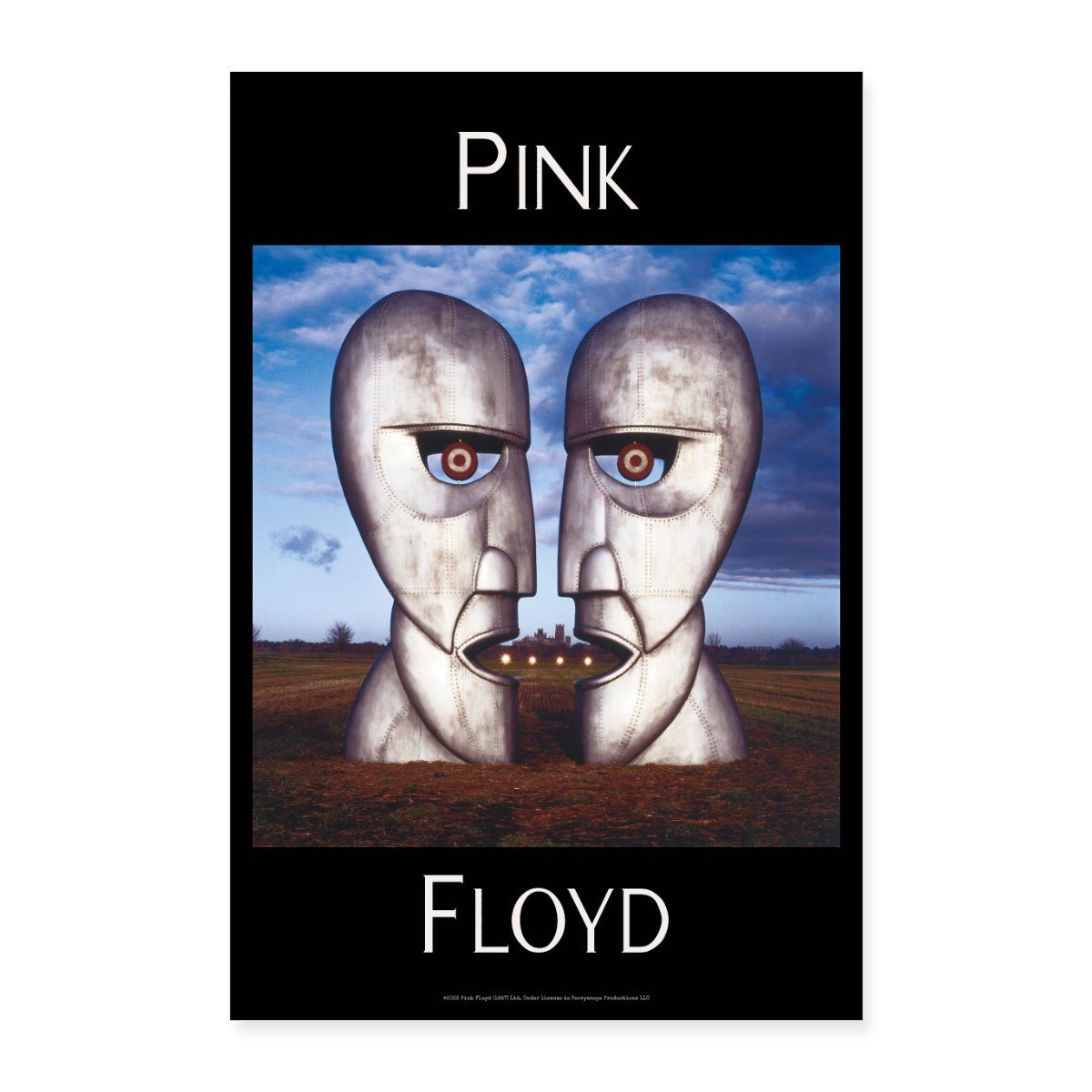 Spreadshirt Poster Pink Floyd The Division Bell Album Cover Poster 40x60 cm