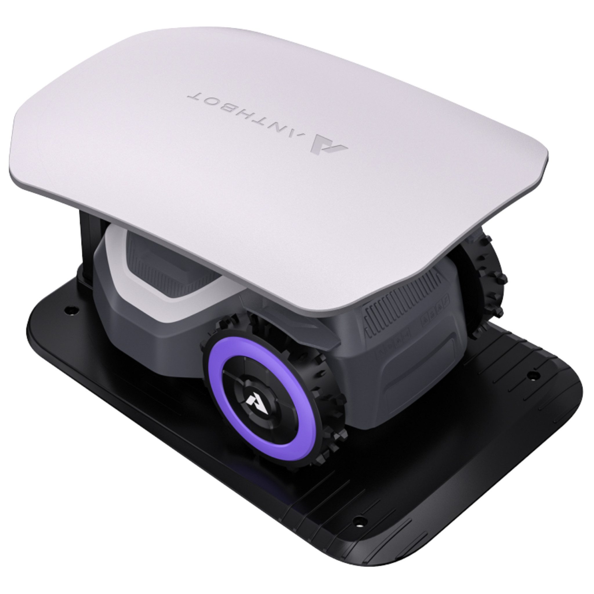 ANTHBOT Rasenmähroboter M5 Serie Ohne Begrenzungskabel mit RTK-Navigation & HDR-Dual-Vision, bis 500 m² Rasenfläche, (für Gärten bis 500 m², meistert Steigungen bis zu 45), smarte App-Steuerung, aktiver Tierschutz & KI-Hindernisvermeidung