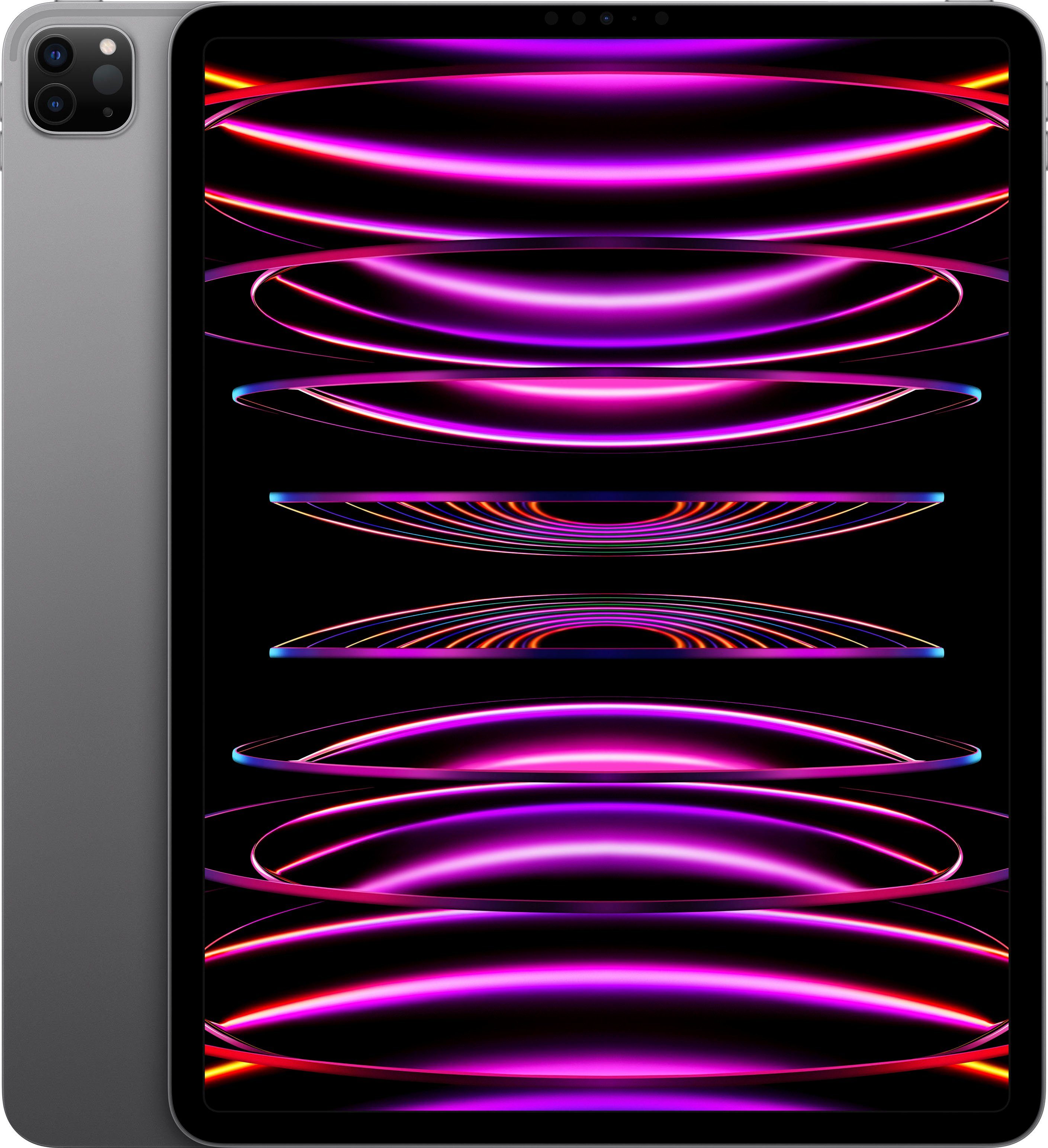 Pro iPadOS) 2022 Space 12,9" GB, Apple (12,9", Wi‑Fi Grey iPad 256 Tablet