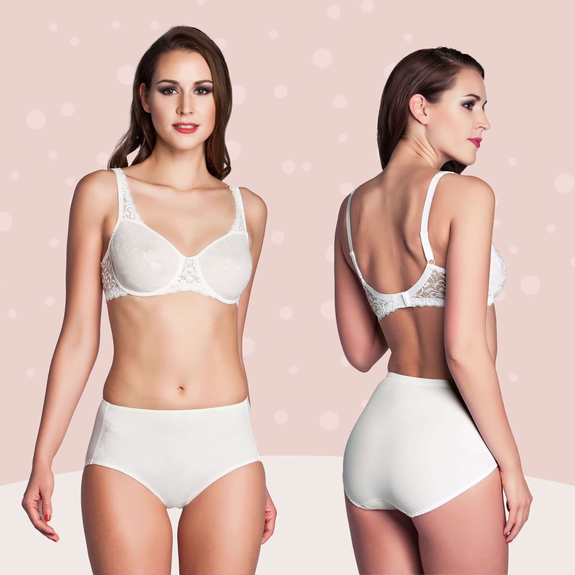 Miss Perfect Taillenslip 5771 (1-St) mit Frontpartie aus edlem Jacquard in Größe S-7XL (38-56)