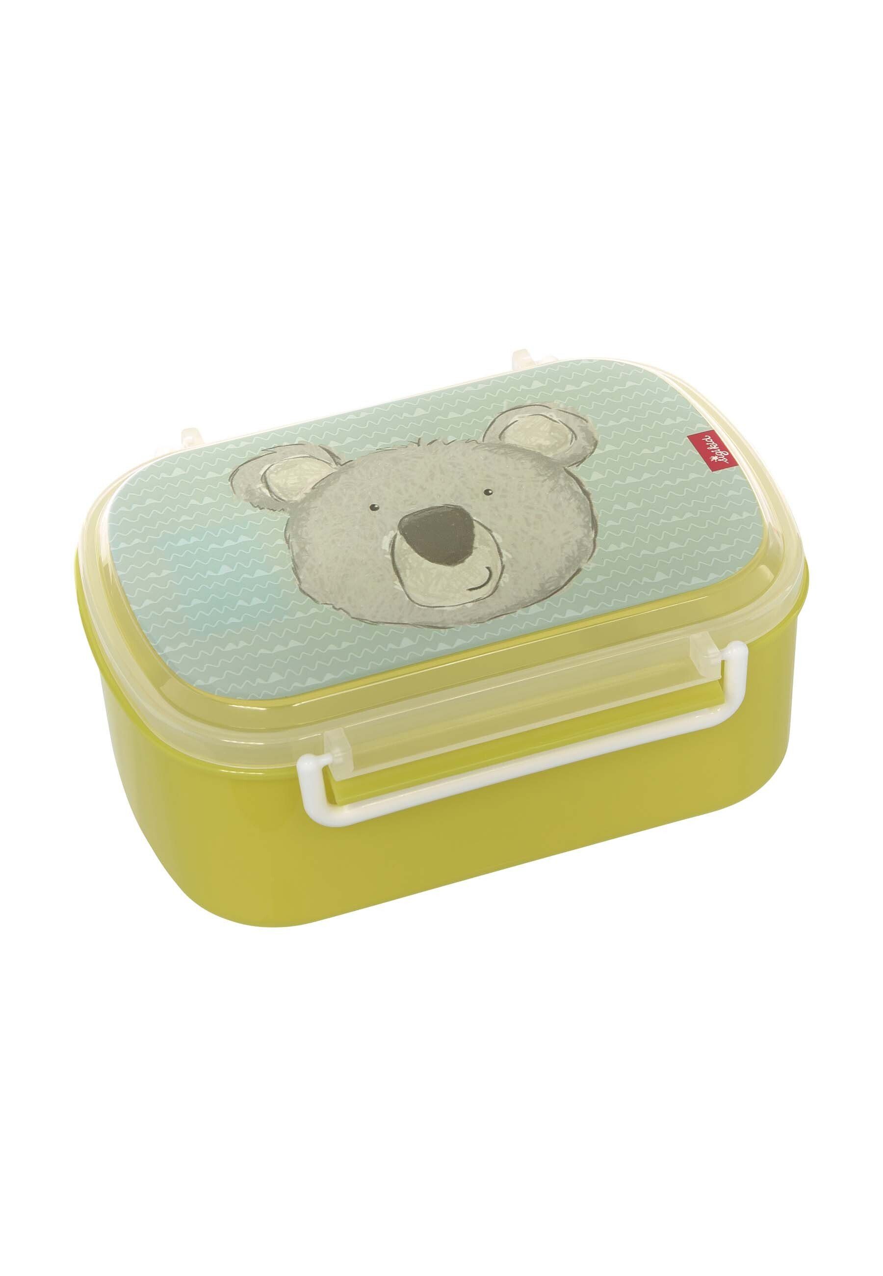 Sigikid Lunchbox Brotdose Kinder Polypropylen, Lunchbox Rohkostschälchen, mit 100% (1-tlg) hellgrün