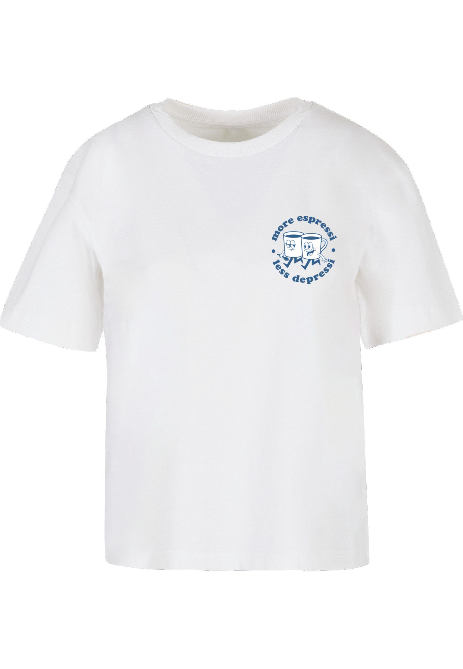 T-Shirt Miss Tee Damen Daily Espresso Tee