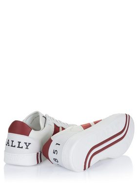 Bally Bally Schuhe weiss-rot Sneaker