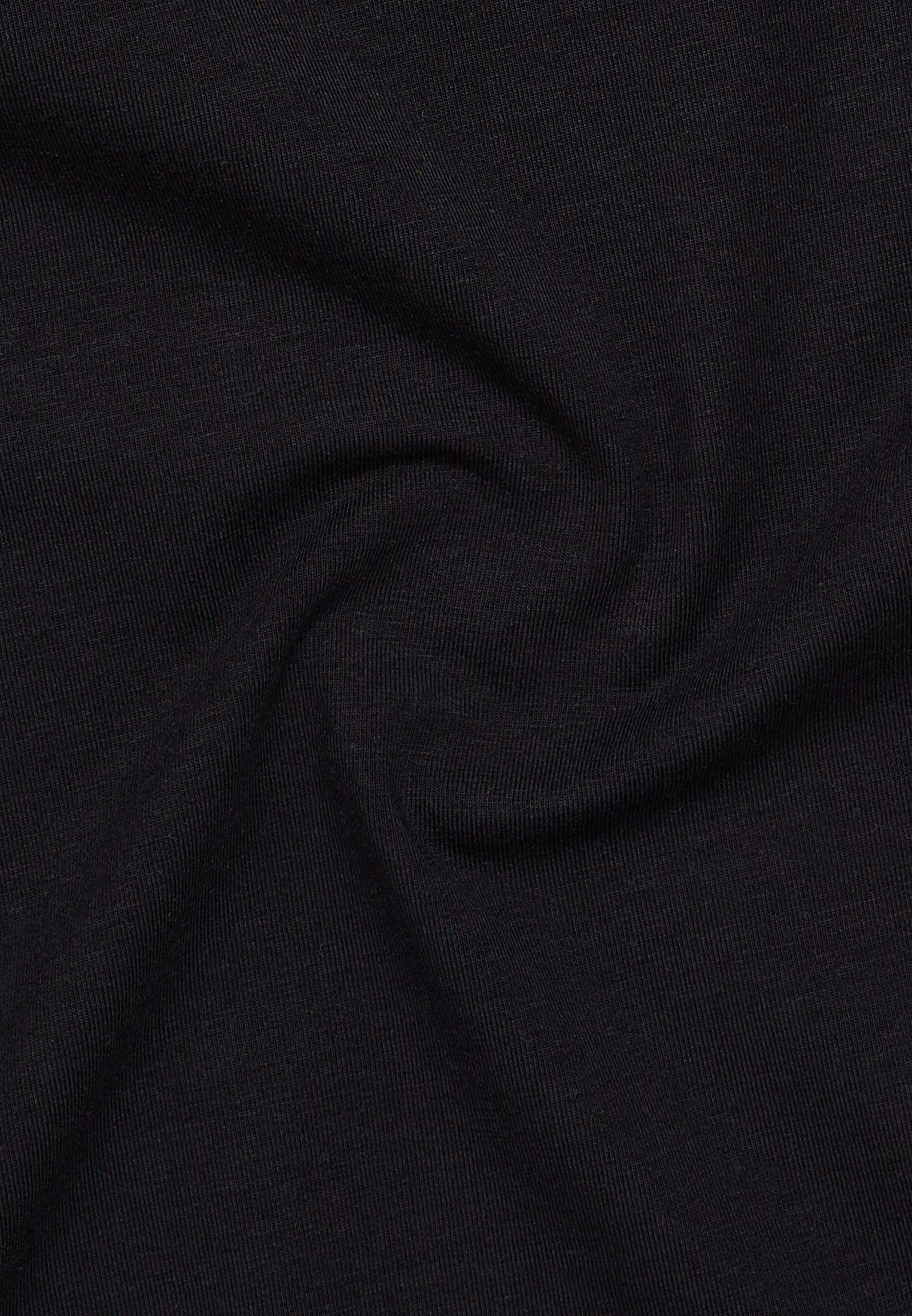 Eterna V-Shirt schwarz