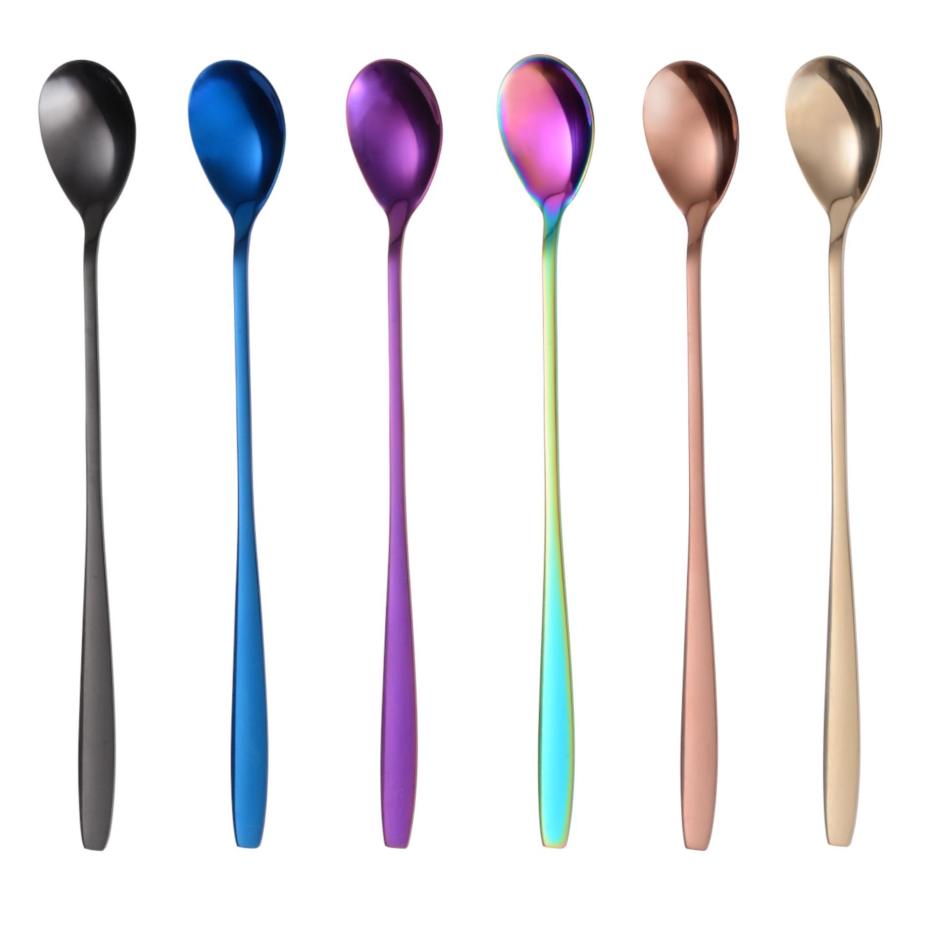 GRÄWE Longdrinklöffel 6 Stück Edelstahl, Serie Königstein (6 Stück)