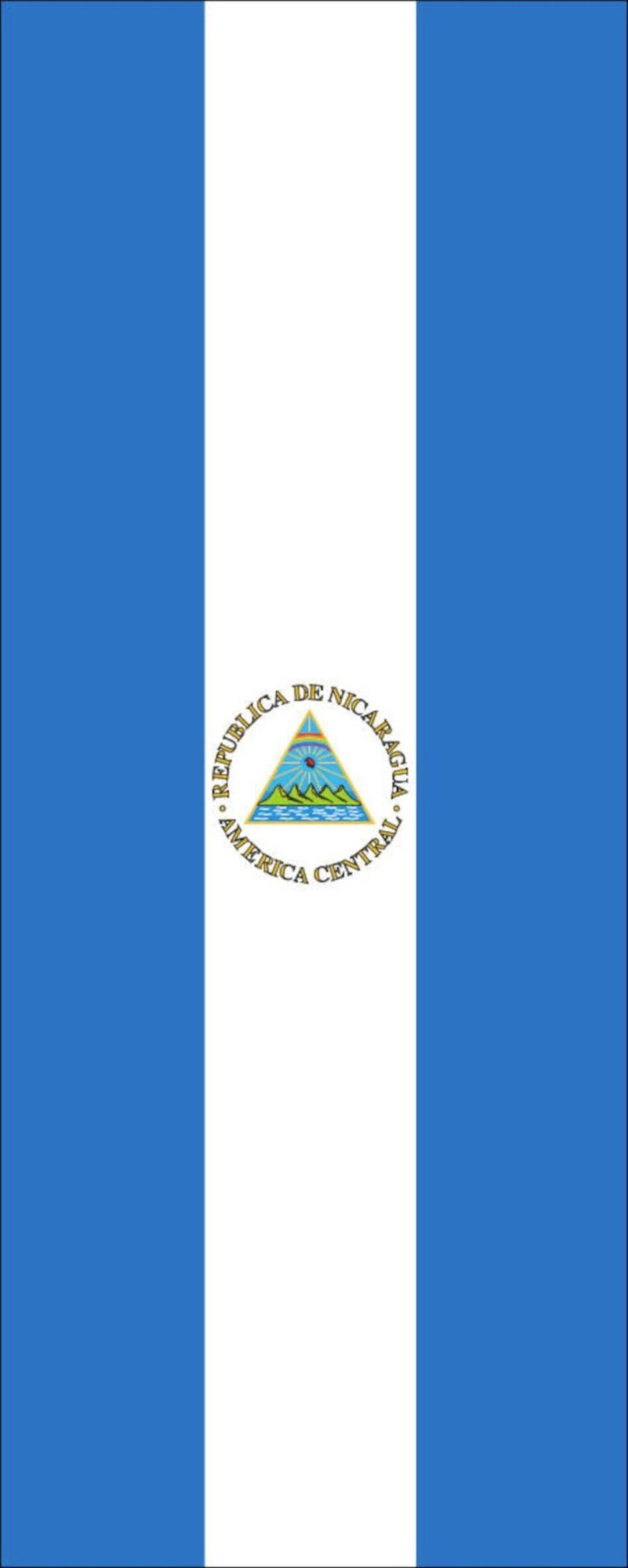 flaggenmeer Flagge Flagge Nicaragua 110 g/m² Hochformat