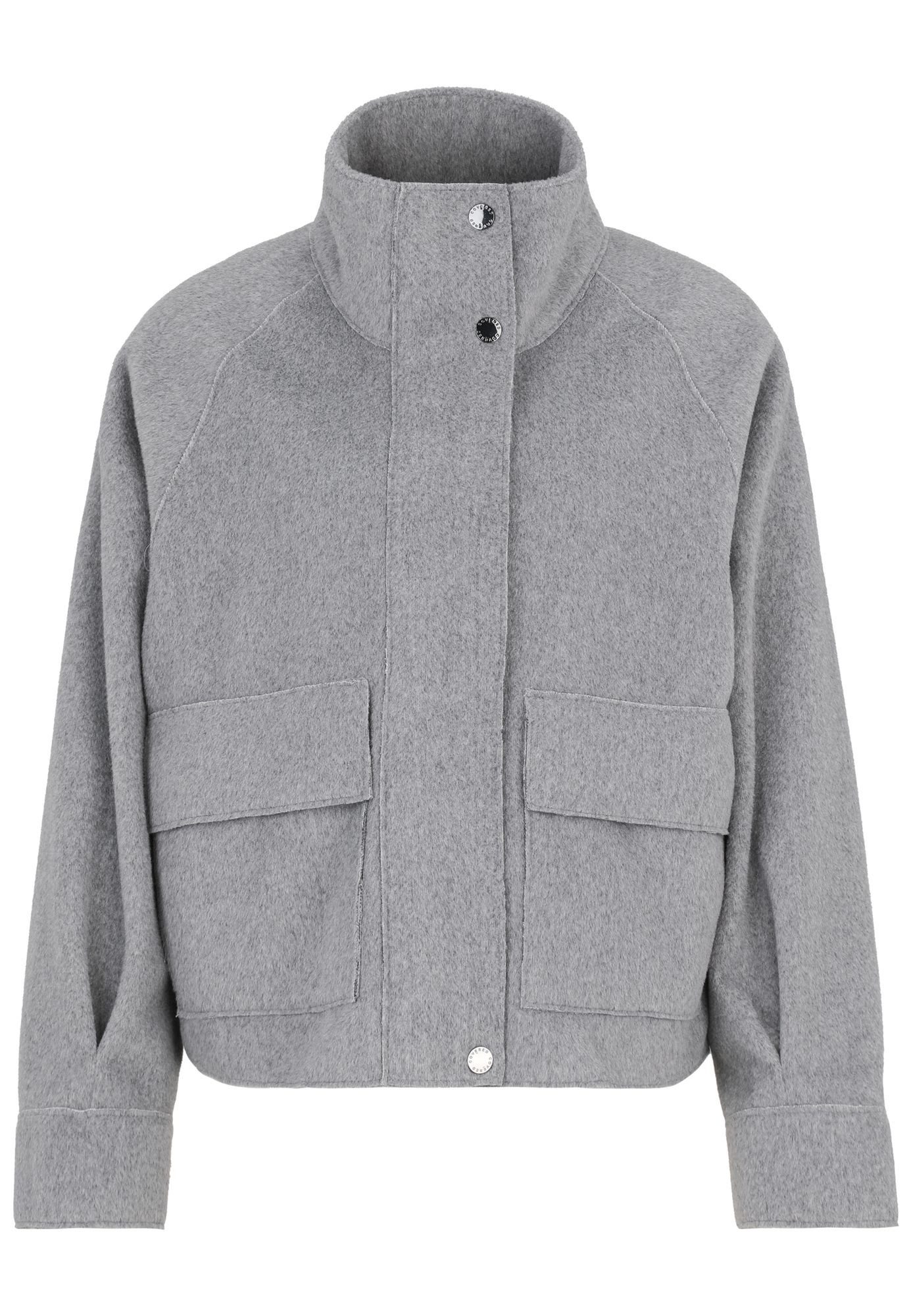 COVERED Jackenblazer Weda L60408CO Windschutzblende, Wollmantel-Optik, günstig online kaufen