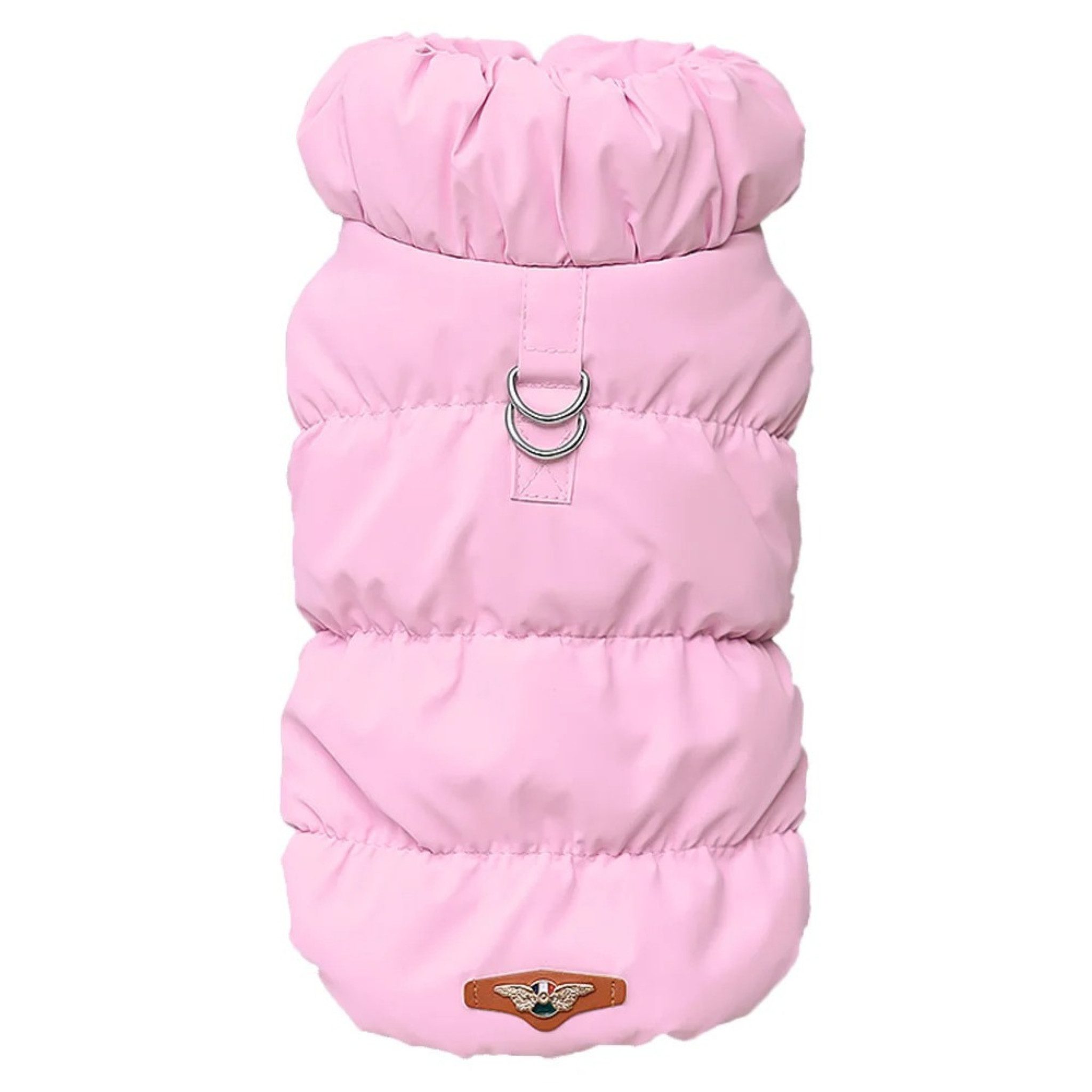 HS.SUPPLY Hundejacke gefütterte Hundejacke mit Leinenhaken, Für Hunde in verschiedenen Größen, weiches Innenfutter