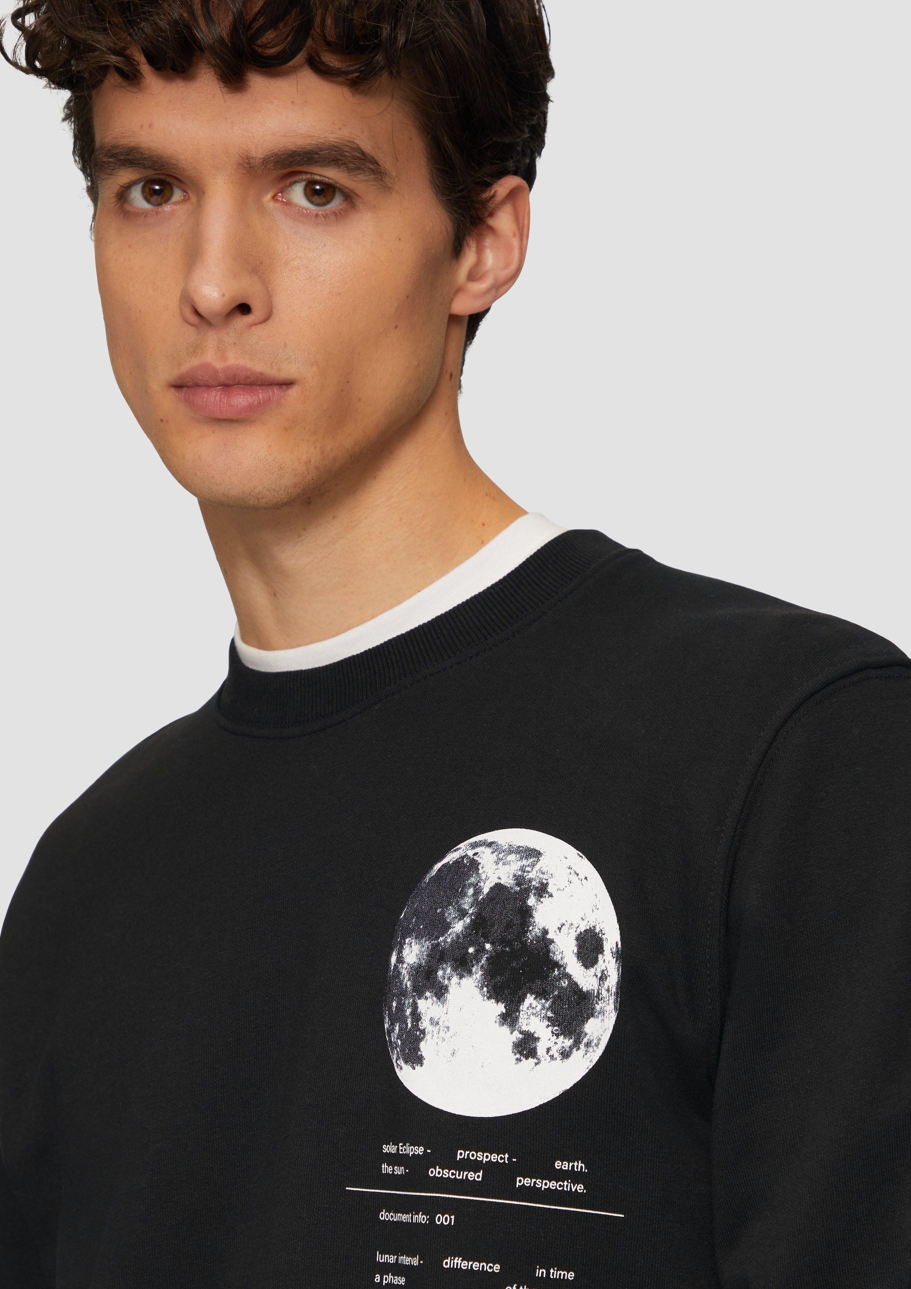s.Oliver Sweatshirt Wärmendes Sweatshirt mit Frontprint günstig online kaufen