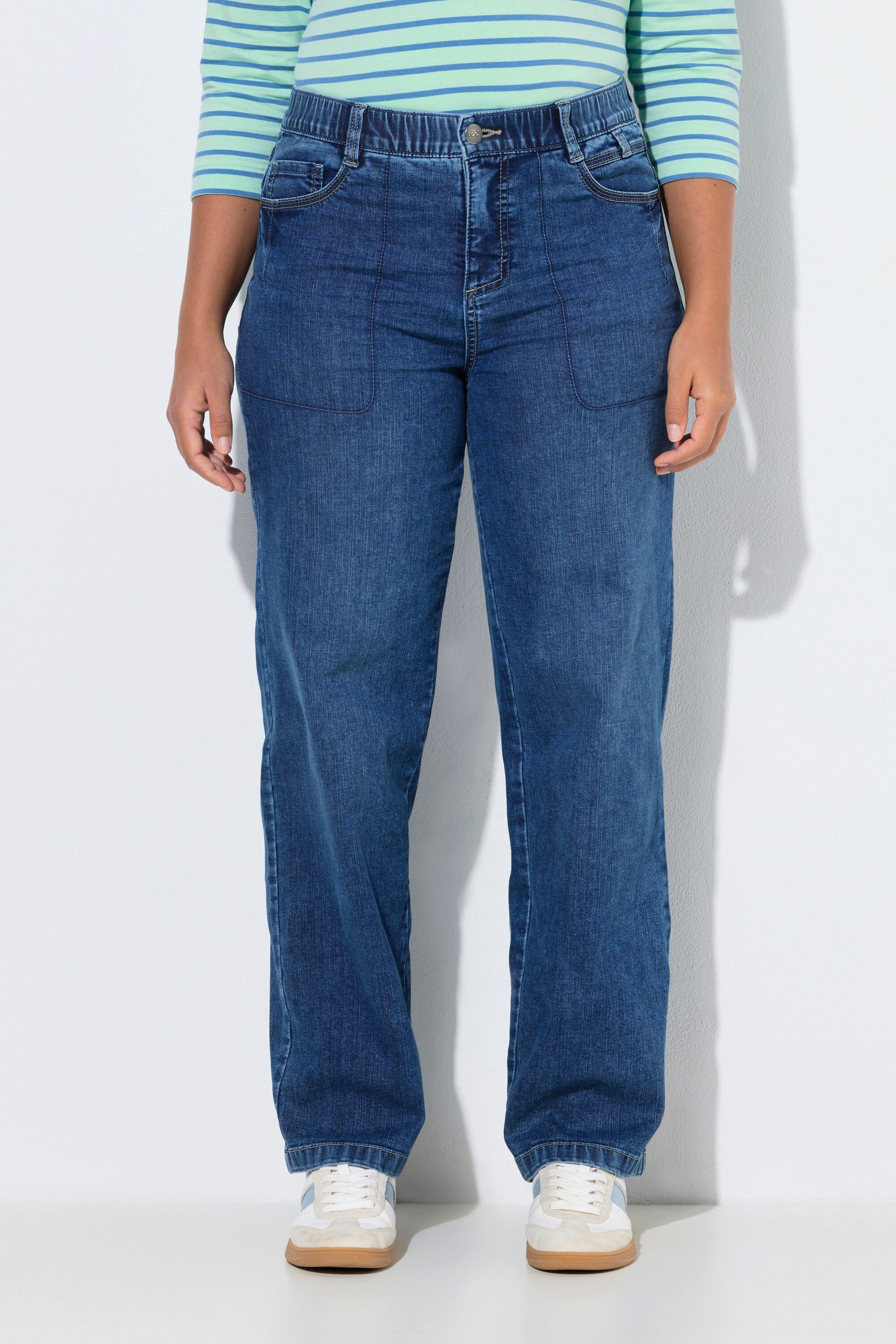 Laurasøn 5-Pocket-Jeans Wide-Leg-Jeans