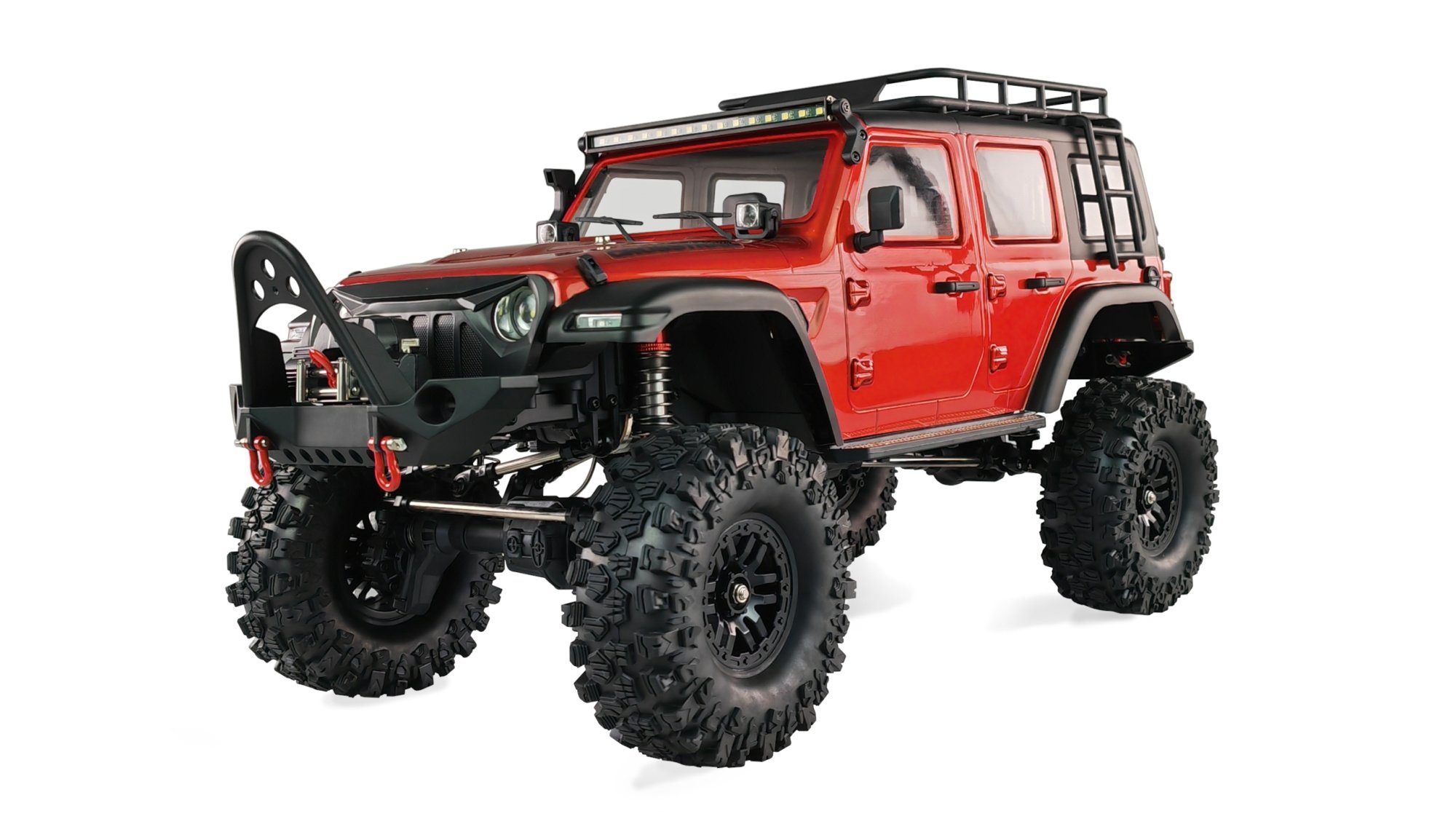Amewi RC-Bagger Amewi AMXRock Crosstrail Crawler 4WD 1:10 ARTR rot-metallic