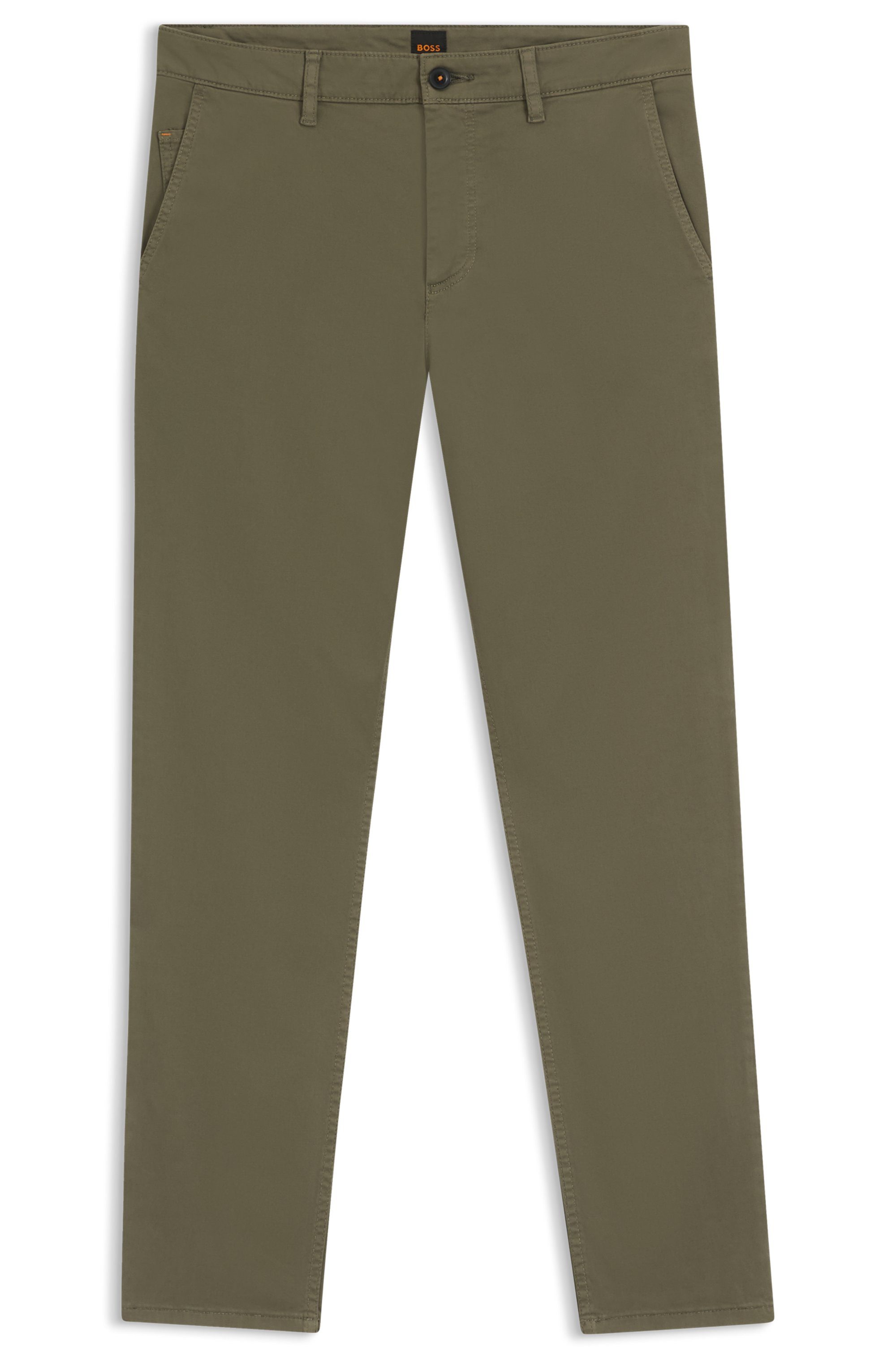 BOSS ORANGE Chinohose tapered mit BOSS günstig online kaufen