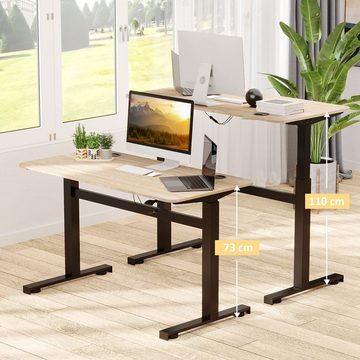 Ribelli Schreibtisch Höhenverstellbarer Tisch, 120 x 60 cm