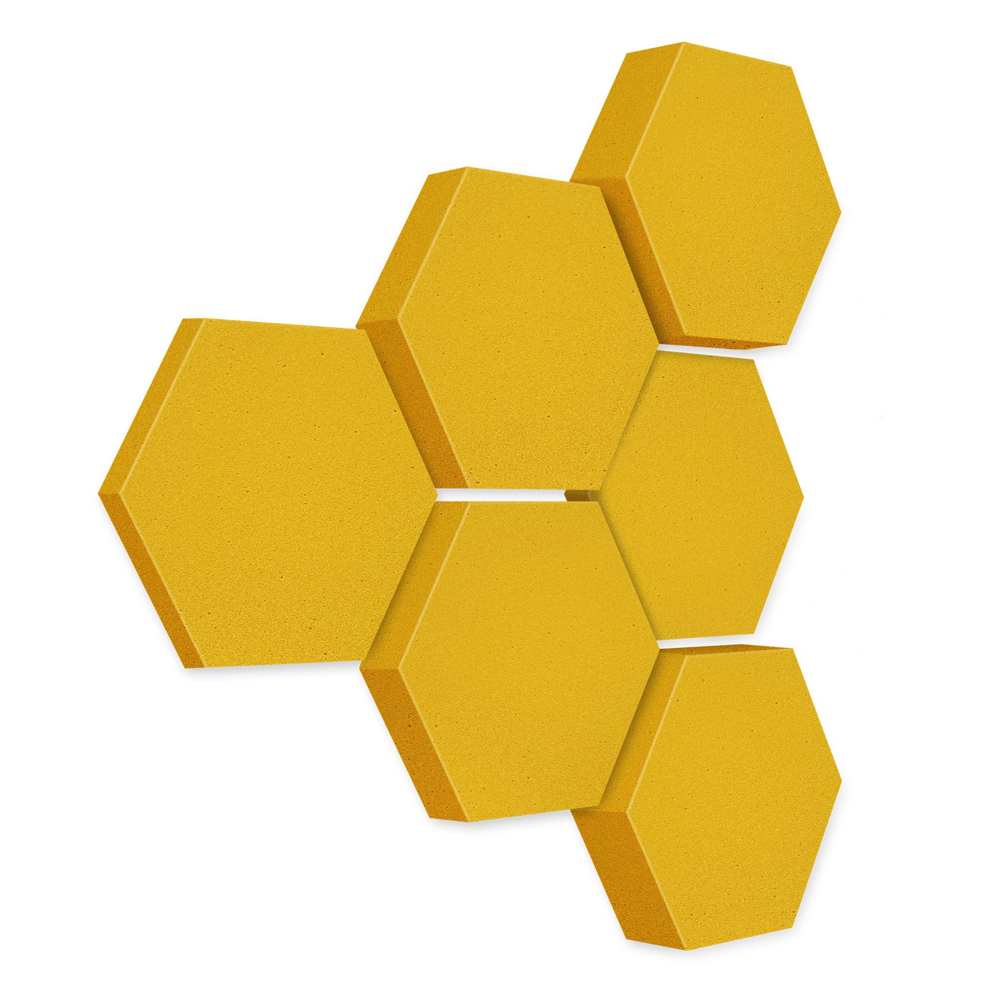 platino24 Akustikplatte Edition LOFT 6 Elemente 3D I Ø 300mm, Schalldämmung Wand & Decke