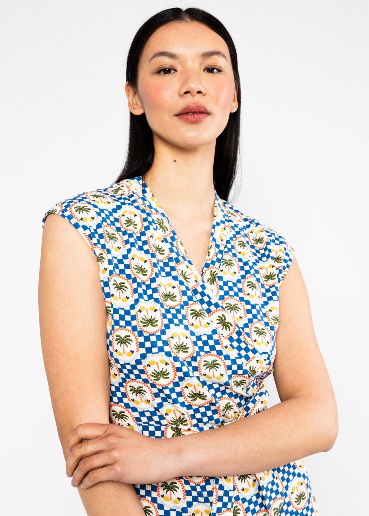 Blutsgeschwister Jumpsuit - Hello Fritjes Culotte - Overall Damen - Einteiler - Culotte Integrierter Bindegürtel