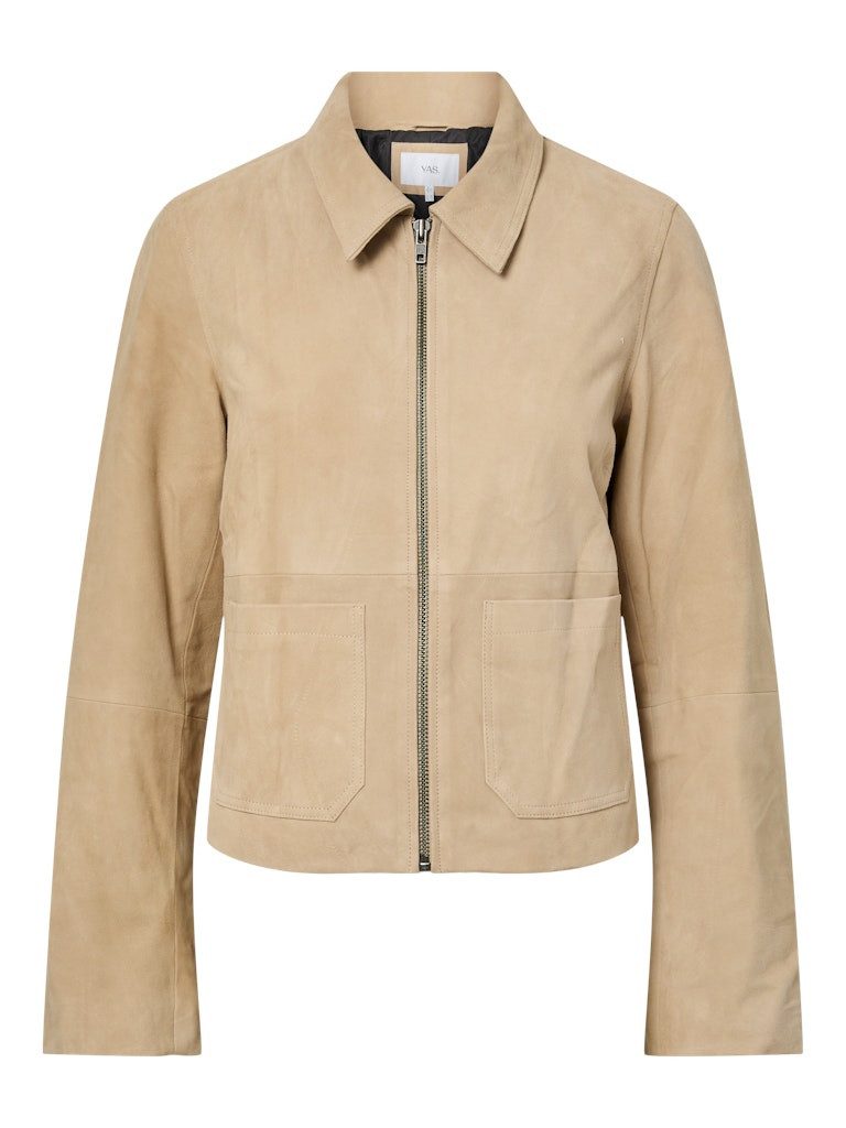 Y.A.S Outdoorjacke YASSAPERA LS LEATHER JACKET