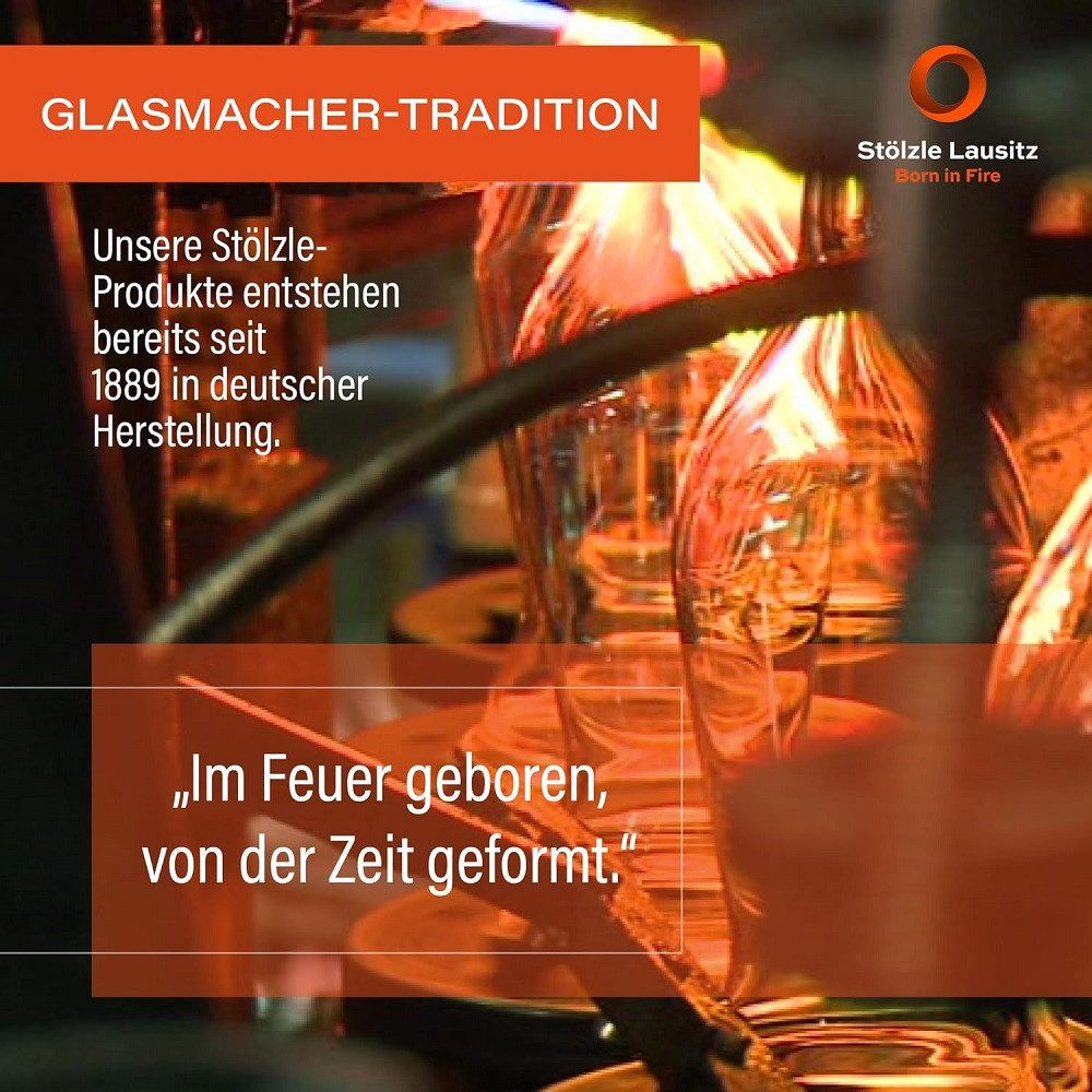 Stölzle Weinglas Stölzle Lausitz Symphony Rotweinkelch/Champagnerkelch Set 12 teilig, Glas