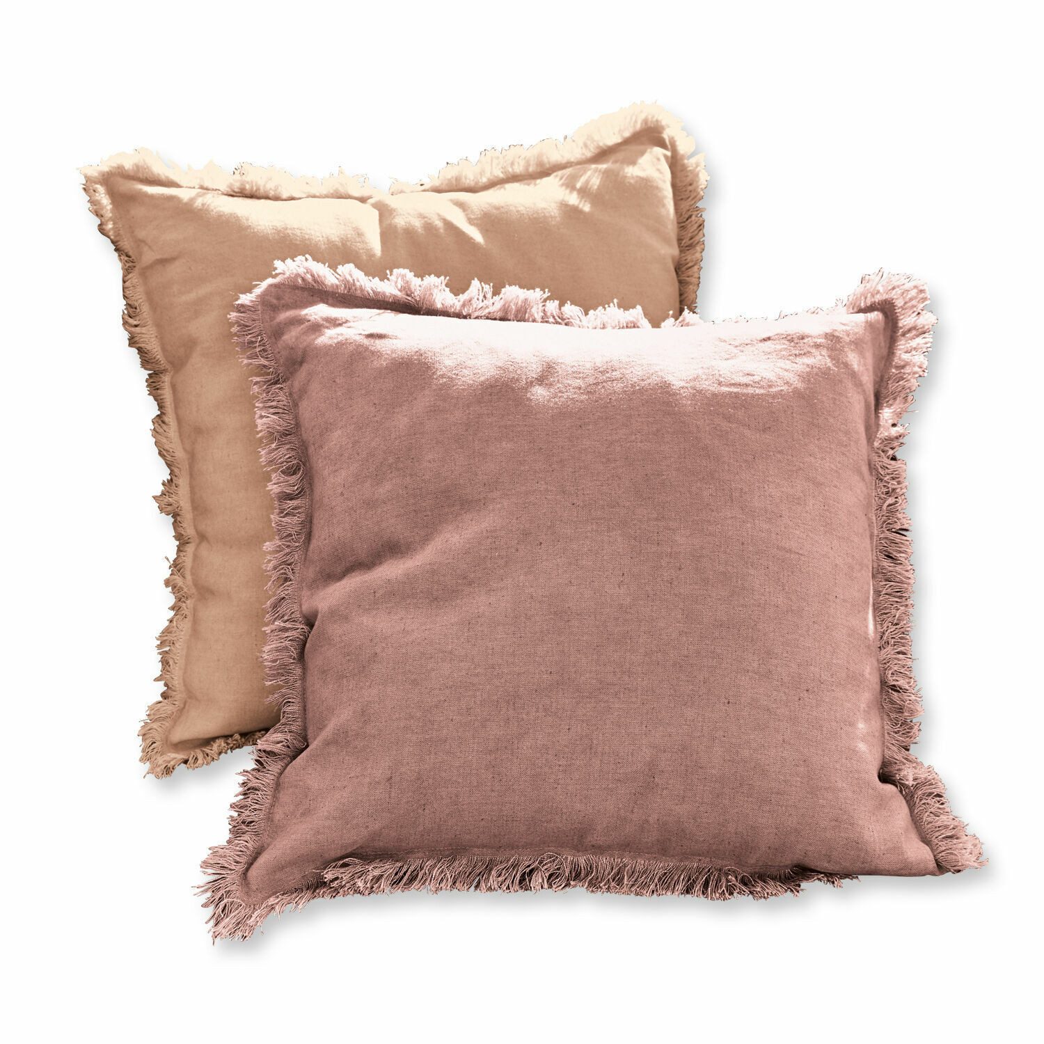 Mirabeau Kissenhülle Kissenhülle 2er Set Quebo rosa/orange