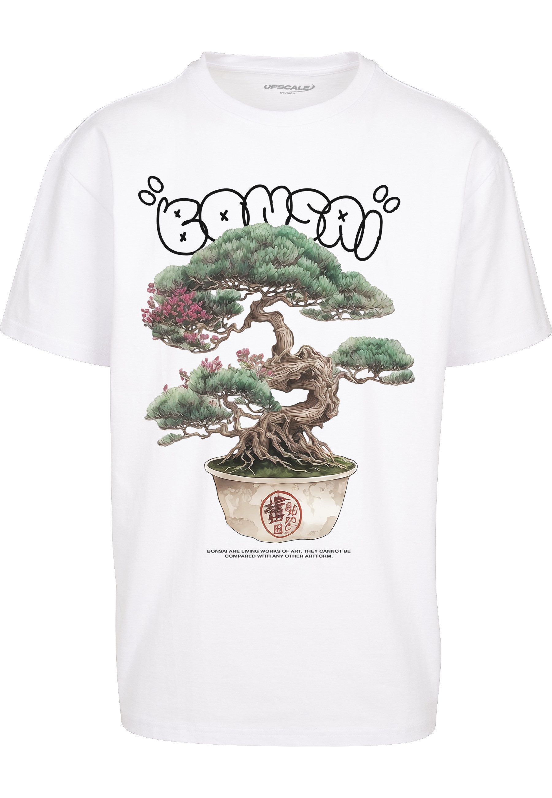 Upscale by Mister Tee T-Shirt Upscale by Mister Tee Herren Bonsai Heavy Oversize Tee (1-tlg)