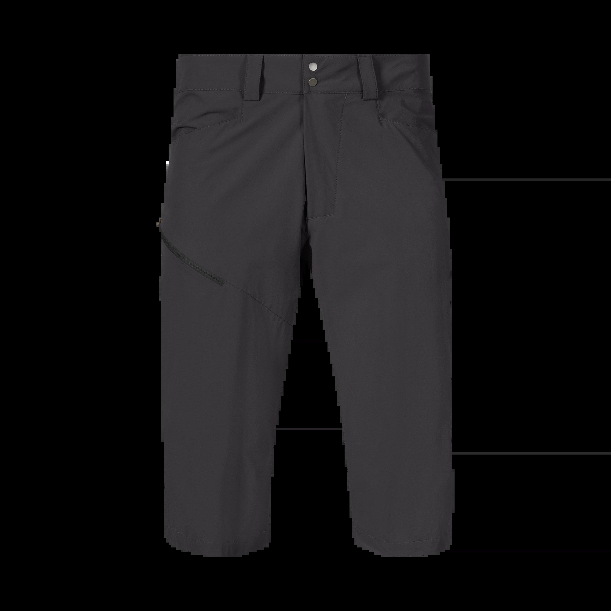 Bergans Trekkingshorts Vandre Light Softshell Long Shorts Men Wandershorts - Bergans