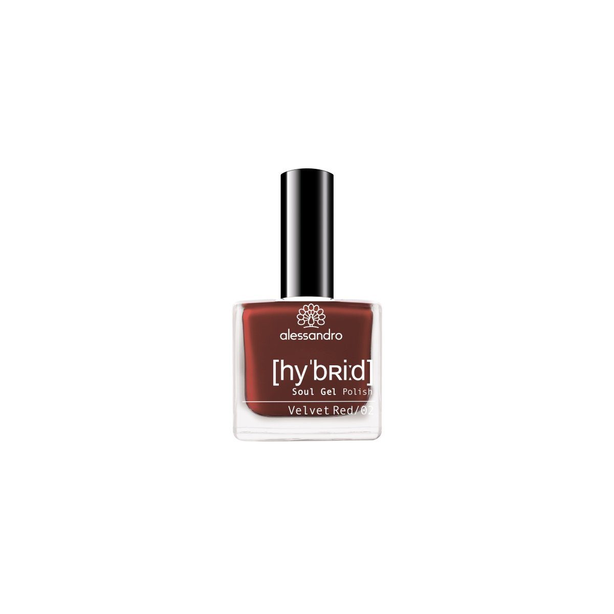 alessandro international Nagellack Alessandro Nagellack Hybrid Colour 115 Velvet Red 8 ml, Langanhaltende Maniküre im Gel-Look