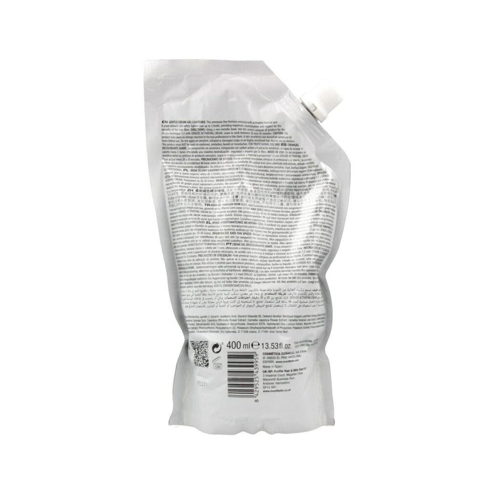 MONTIBELLO Haarpflege-Set Entfärber Dénuée Soft Black Cream Gel