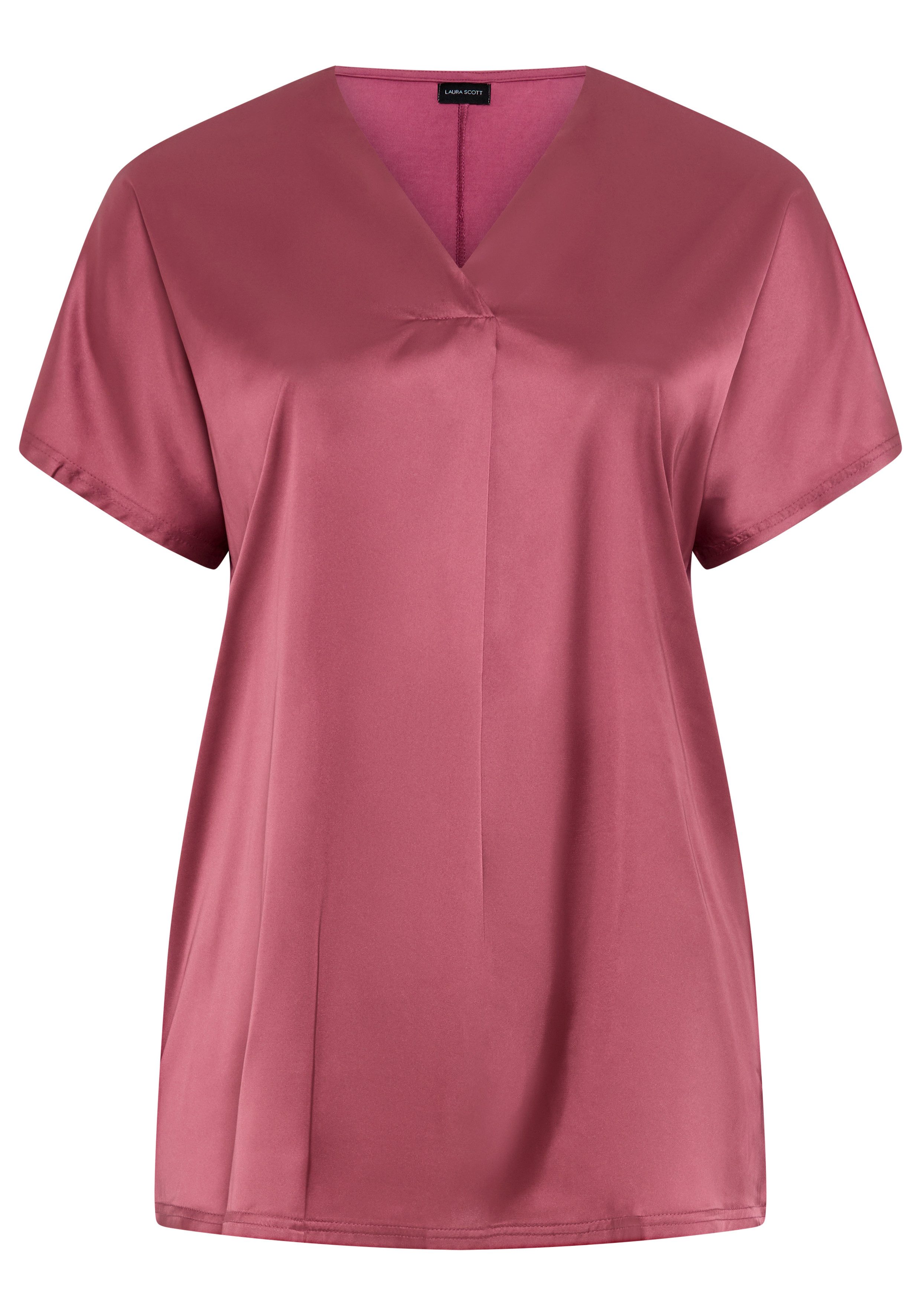 Satinbluse Große Größen