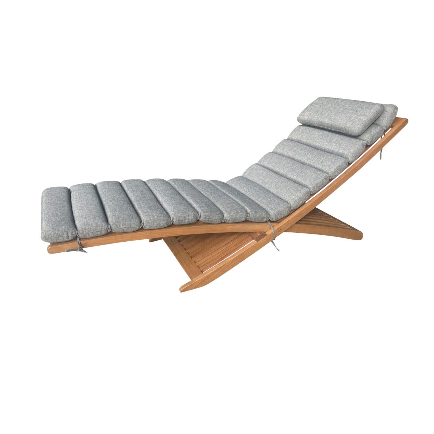 Leco Gartenliege / klappbare Holz-Sonnenliege "Grazia", günstig online kaufen