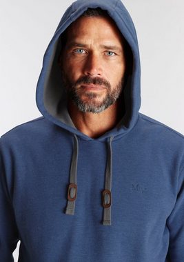 Man's World Kapuzensweatshirt mit Kontrast- Details