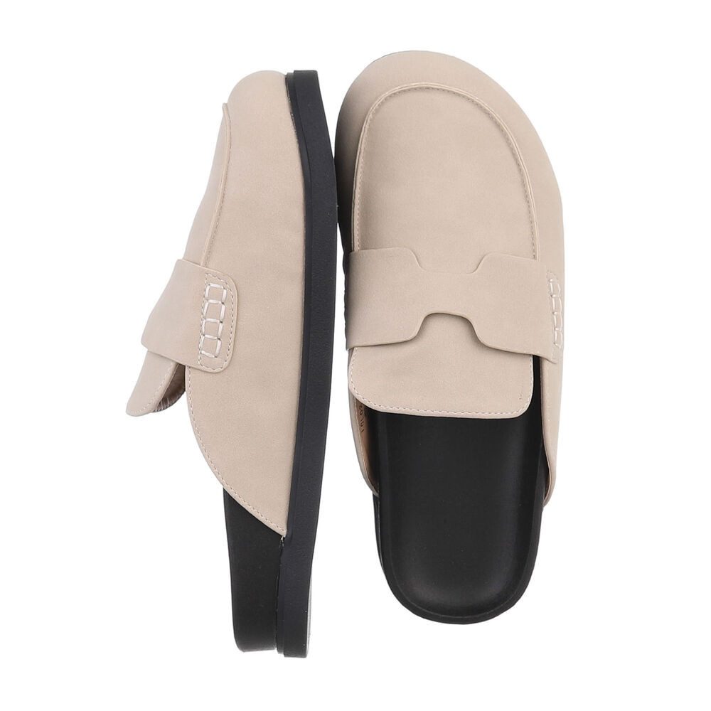 Ital-Design Damen Mules Freizeit Pantolette (86192651) Flach Pantoletten in günstig online kaufen