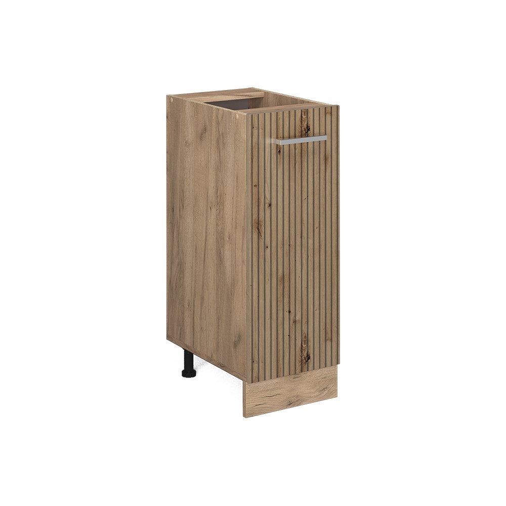 Vicco Apothekerschrank R-Line Artisan-Eiche/Goldkraft Eiche 30 cm ohne Arbe günstig online kaufen