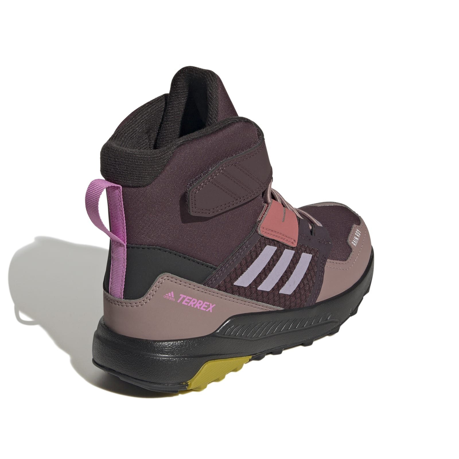 adidas Performance Terrex Trailmaker High COLD.RDY violett/dunkelrot Kinder Wanderschuh