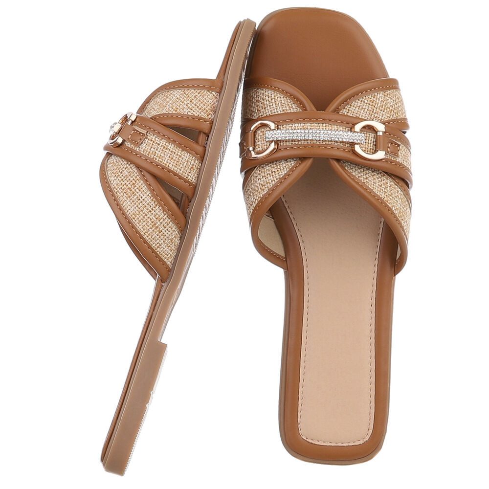 Ital-Design Elegante Slipper für Damen – Komfortabel & Stilvoll Pantolette günstig online kaufen