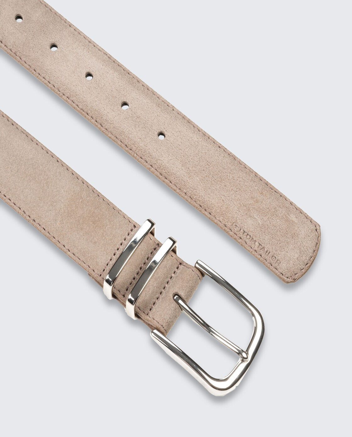 TOM TAILOR Ledergürtel Belts TTMILLIE Ledergürtel mit abgerundeter Dornschließe