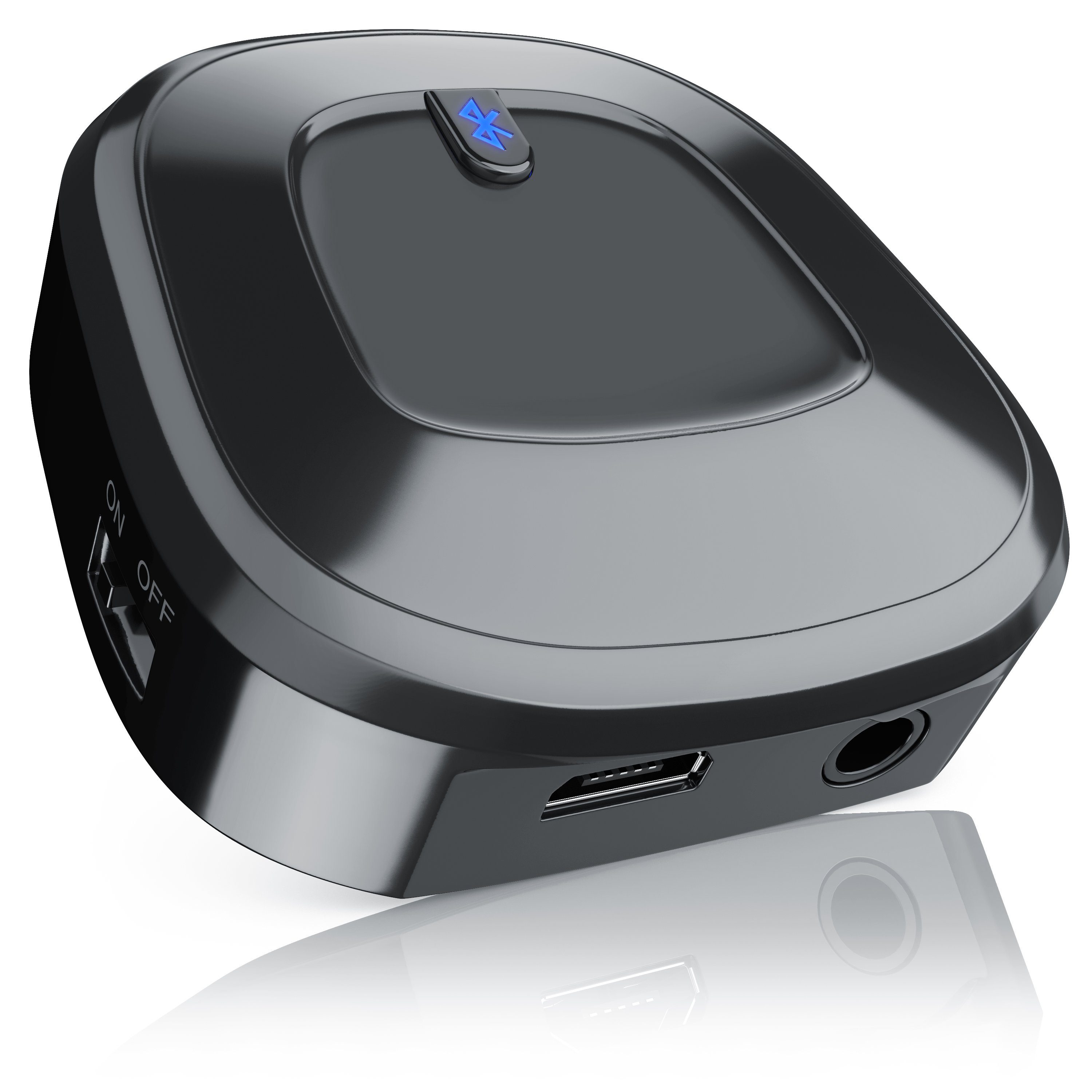 Aplic Bluetooth-Lautsprecher (Bluetooth Audio Receiver / Empfänger mit NFC, schnurloser Musikadapter)