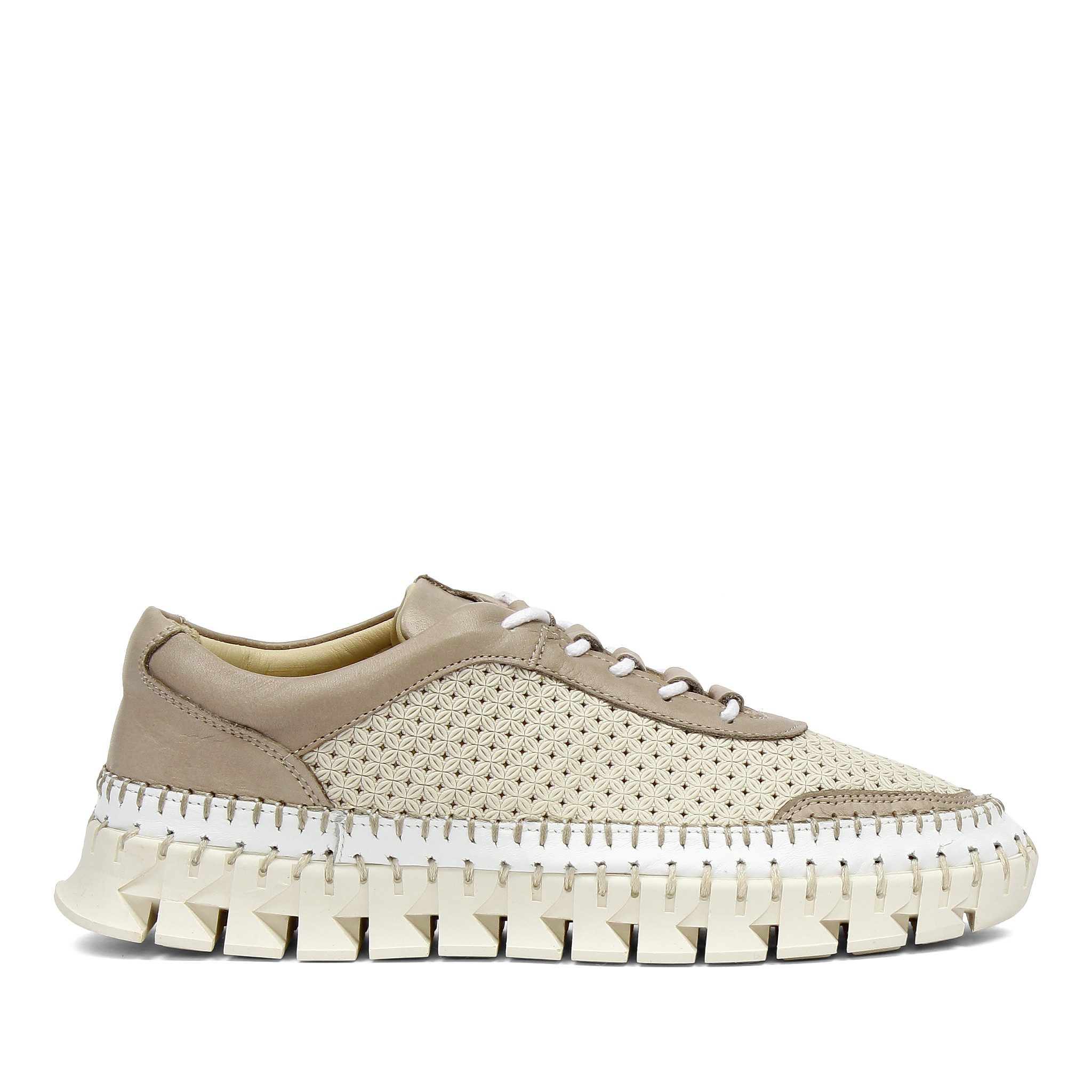 759-33502 Sneaker aus Echtleder Sneaker