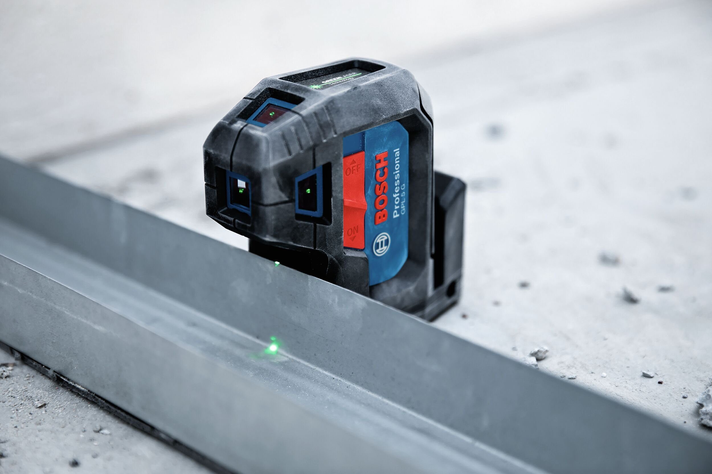 Bosch Professional Punkt- und Linienlaser GPL 5 G, Punktlaser mit Schutztasche