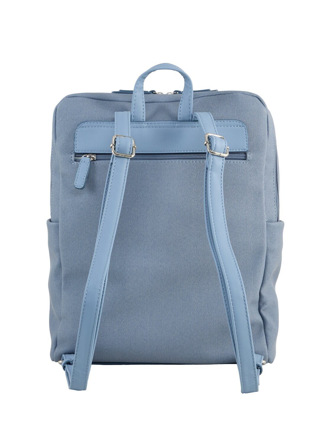 TOM TAILOR Rucksack Bags, TTROSA M Rucksack in Canvas-Optik mit Logoprägung