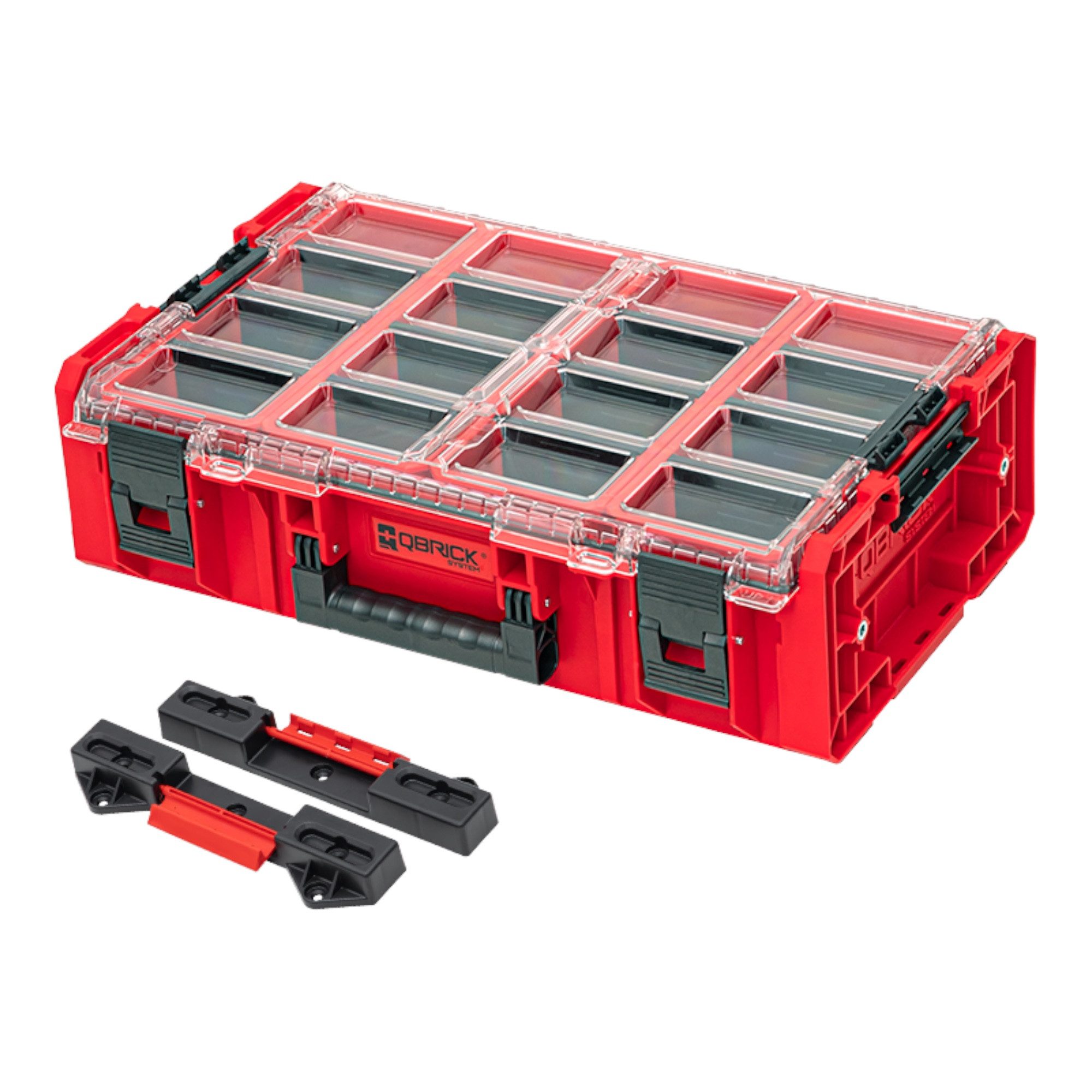 QBRICK System Werkzeugkoffer Qbrick System ONE Organizer 2XL RED ULTRA ...