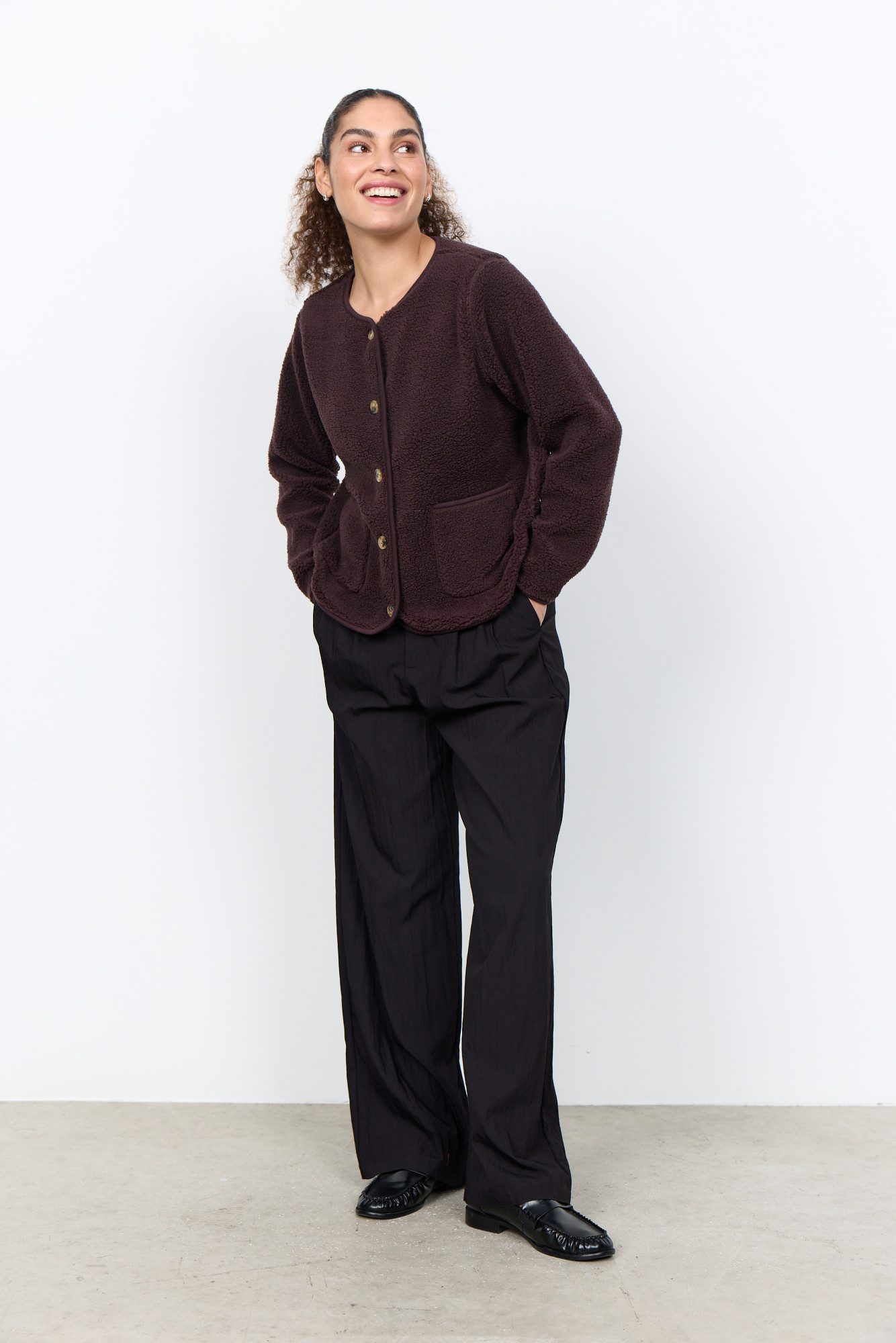 soyaconcept Strickjacke SC-ONYX 2 Kunstfaser