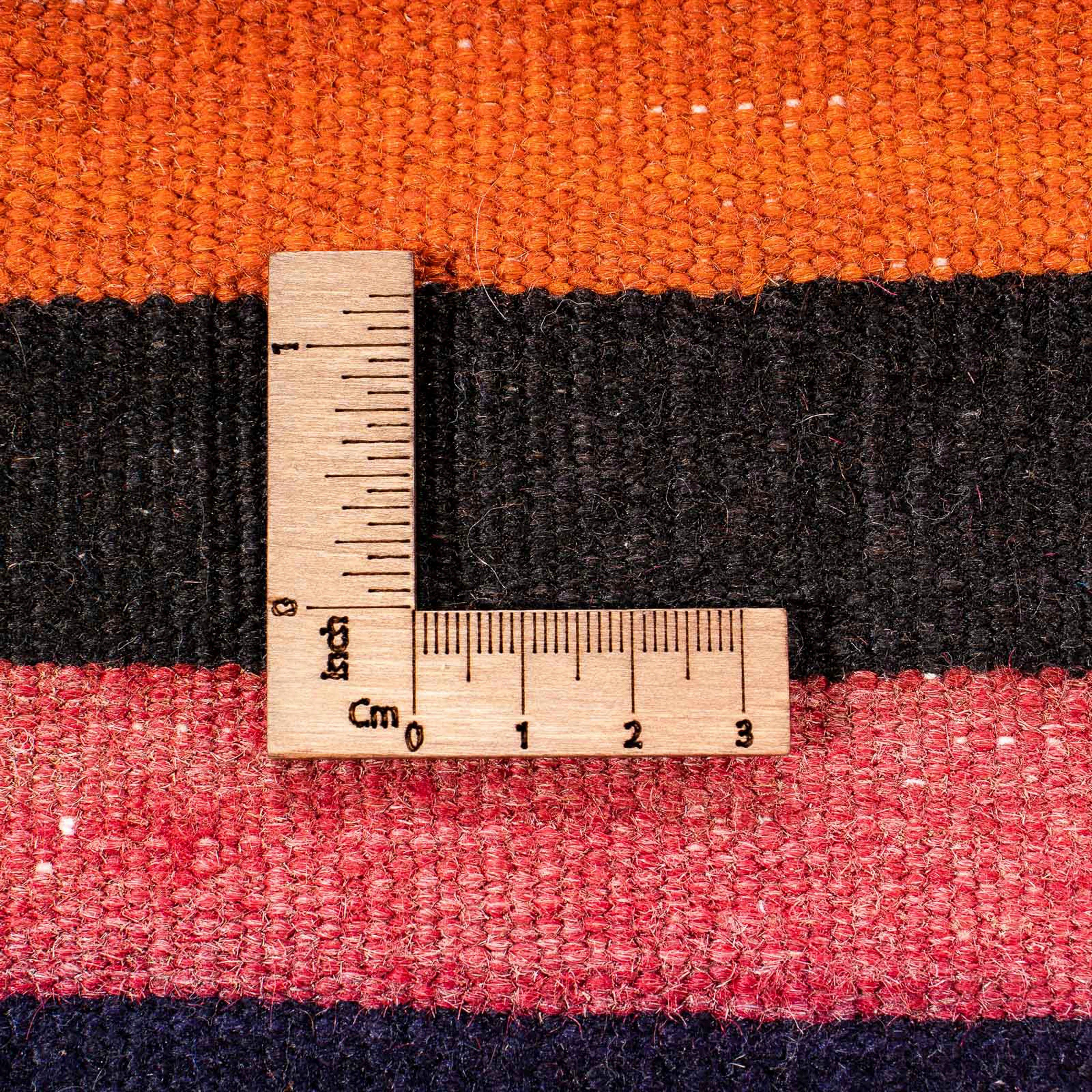 Wollteppich Kelim 5 mm, morgenland, 215 mehrfarbig, - rechteckig, - Höhe: Wohnzimmer, - 140 x cm Einzelstück Old