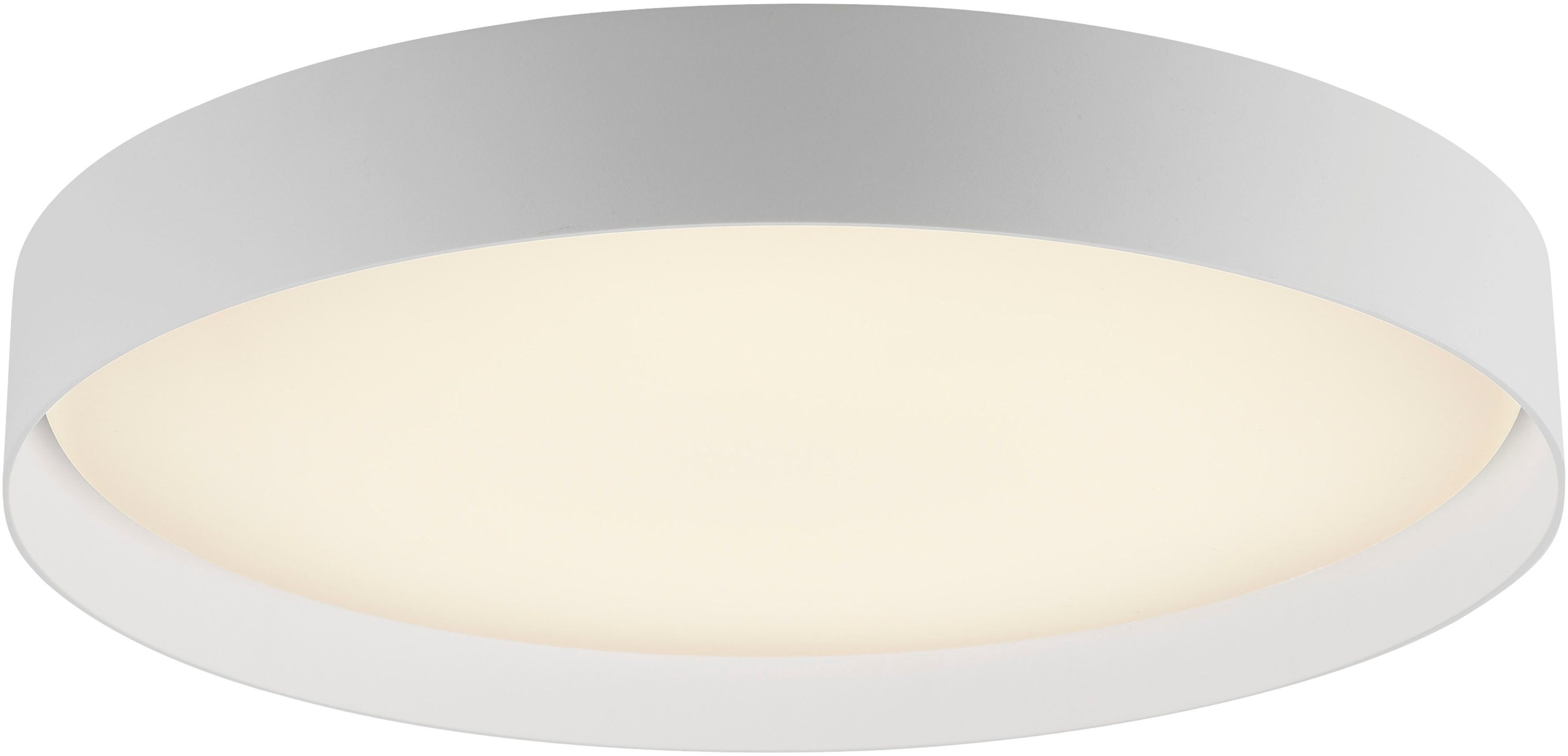 SCHÖNER WOHNEN-Kollektion LED Deckenleuchte TAVOLI, CCT - über Fernbedienung, LED fest integriert, warmweiß - kaltweiß, SCHÖNER WOHNEN Kollektion, CCT 2700-6500K, IR-Fernbedienung, Dimmbar