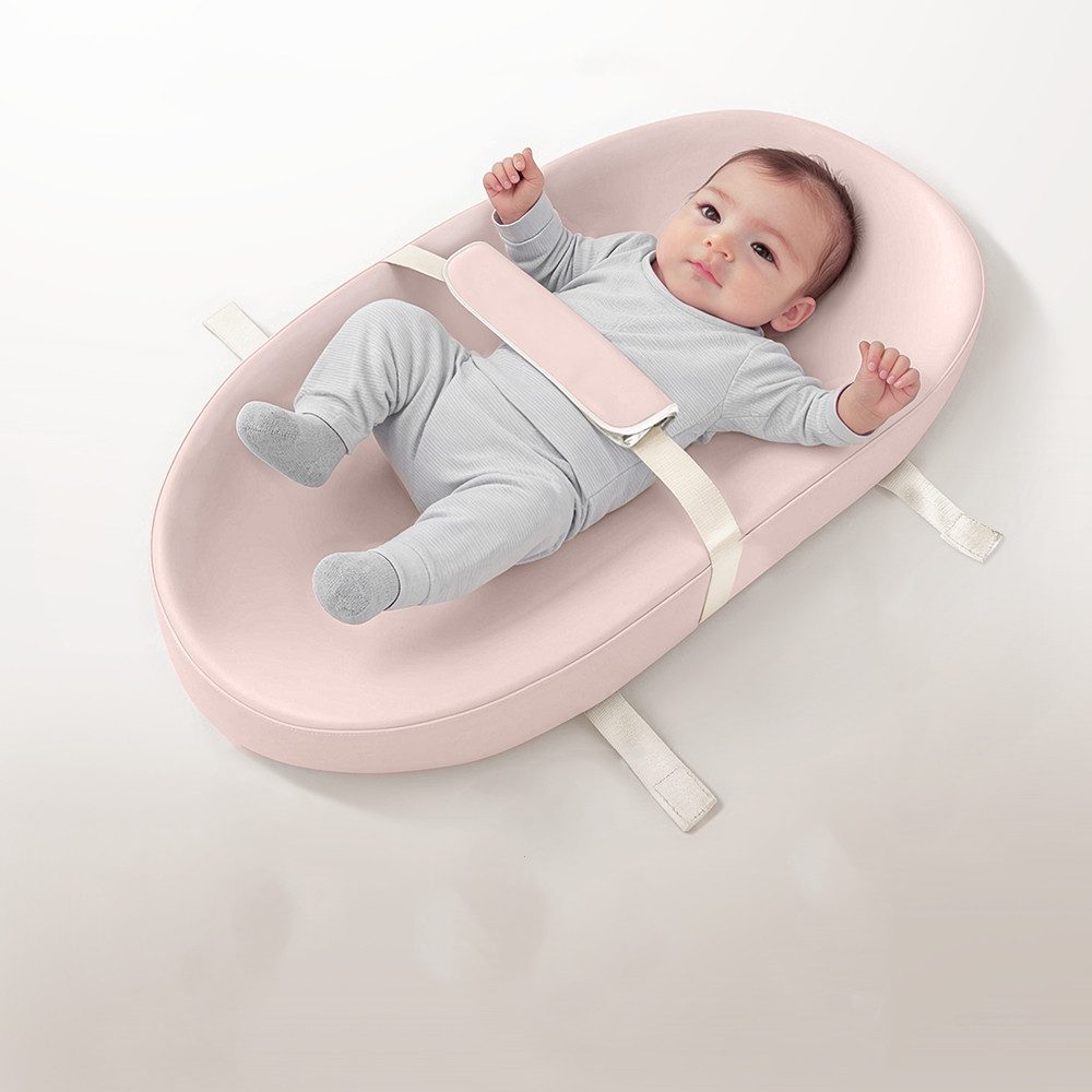 Comomy Wickelauflage Wickeltisch Matte Kunstleder+Schaum, Weich & Wasserdicht, Rutschfest & Pflegeleicht 80×40×10cm