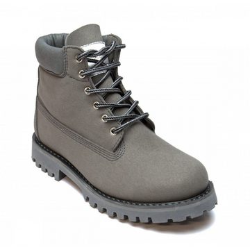 NAE Vegan Shoes Etna Grey, vegane Stiefel Stiefel
