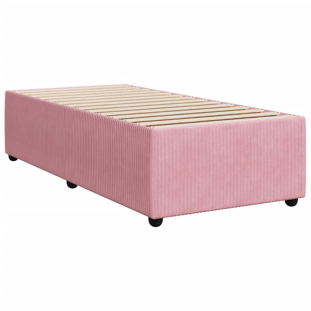 vidaXL Bett Bettgestell Rosa 90x200 cm günstig online kaufen