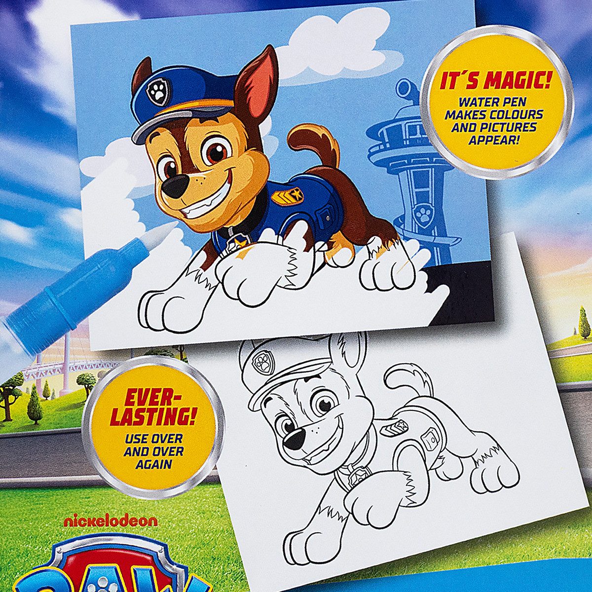 PAW PATROL Malbuch 87100500 Unisex Kinder, Malbuch, Ausmalbuch, Ausmalheft, Malblock, Zeichenbuch