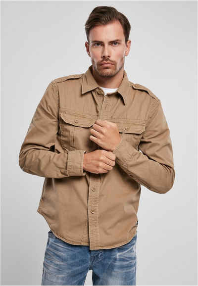 Brandit Langarmhemd Brandit Herren Vintage Shirt (1-tlg)