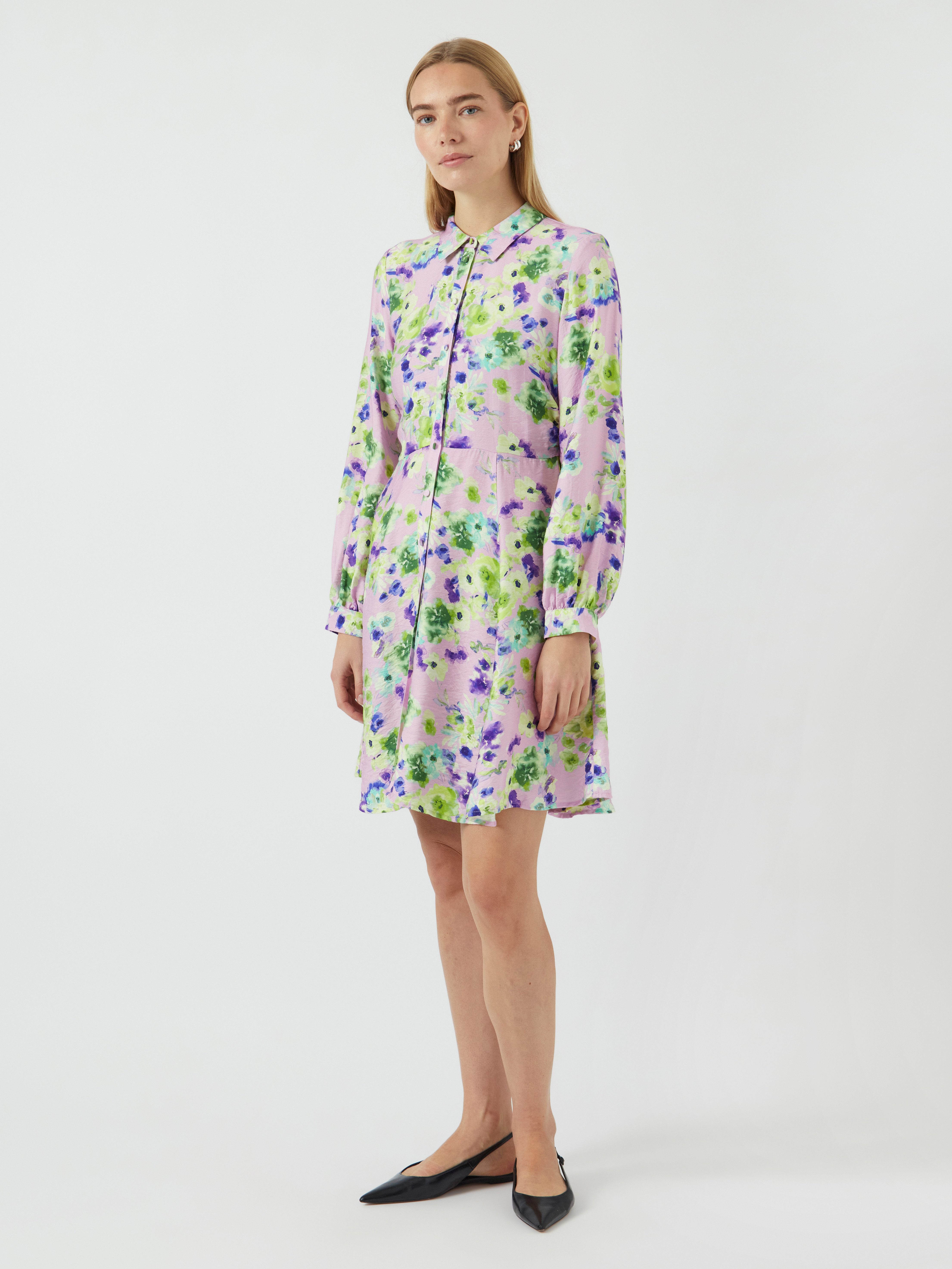 Y.A.S Hemdblusenkleid YASKAYA LS SHIRT DRESS S. NOOS Sommerkleid